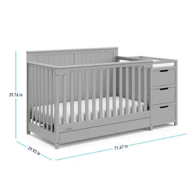 Convertible Crib with Changing Table