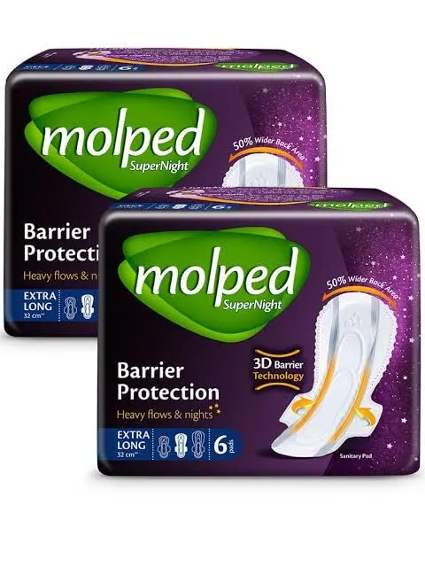 Molped Super Night Sanitary Pads