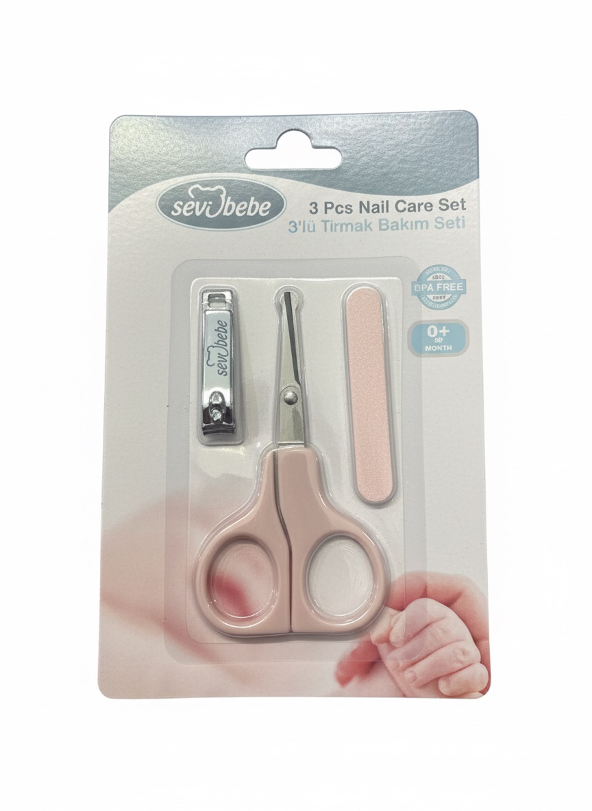 Sevi Bebe 3-Piece Baby Nail Care Set