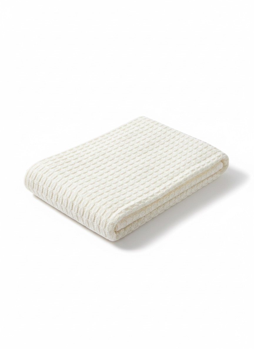 Caramell Soft Waffle Knit Blanket
