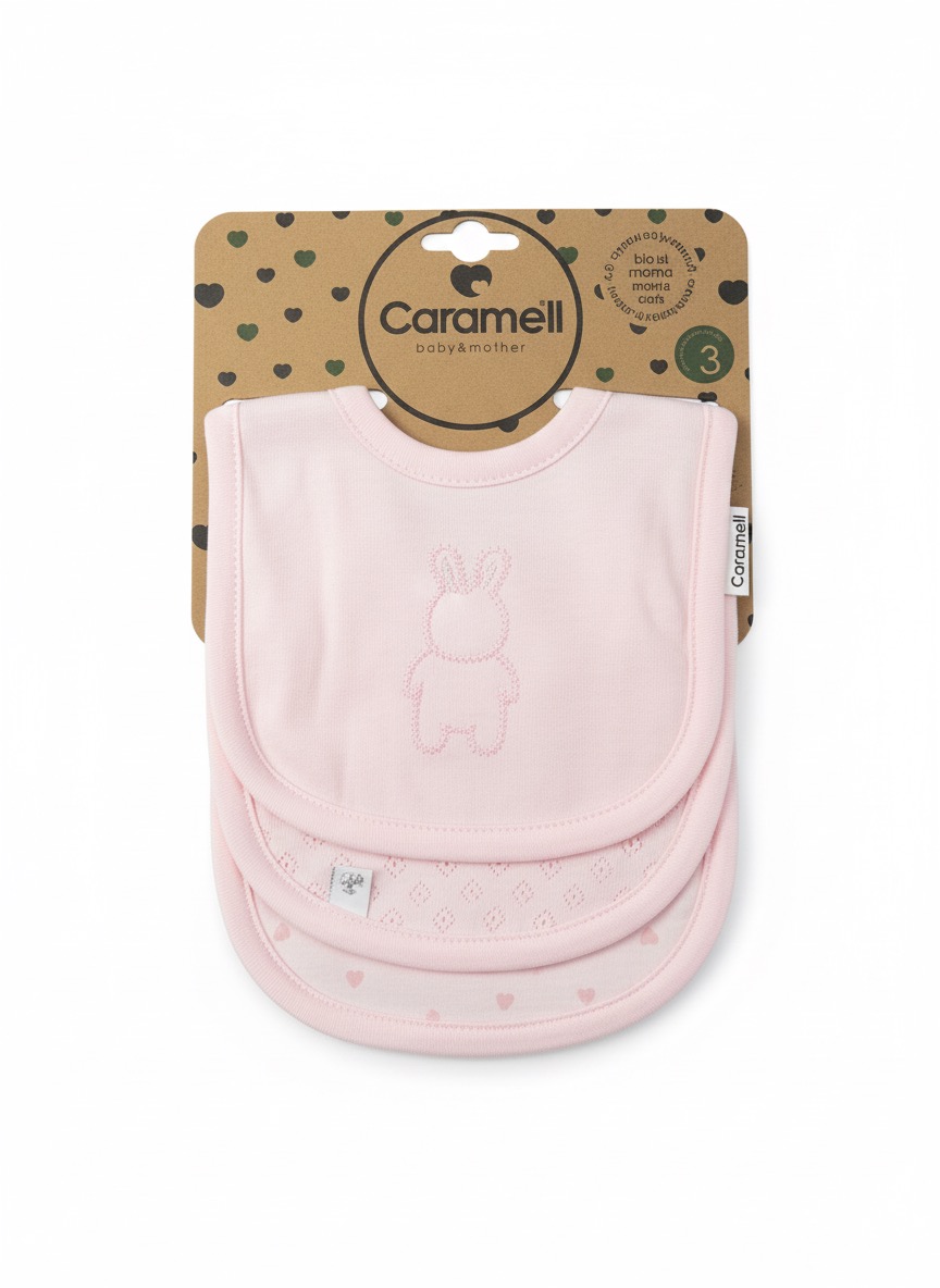 Caramell Baby Bib Set
