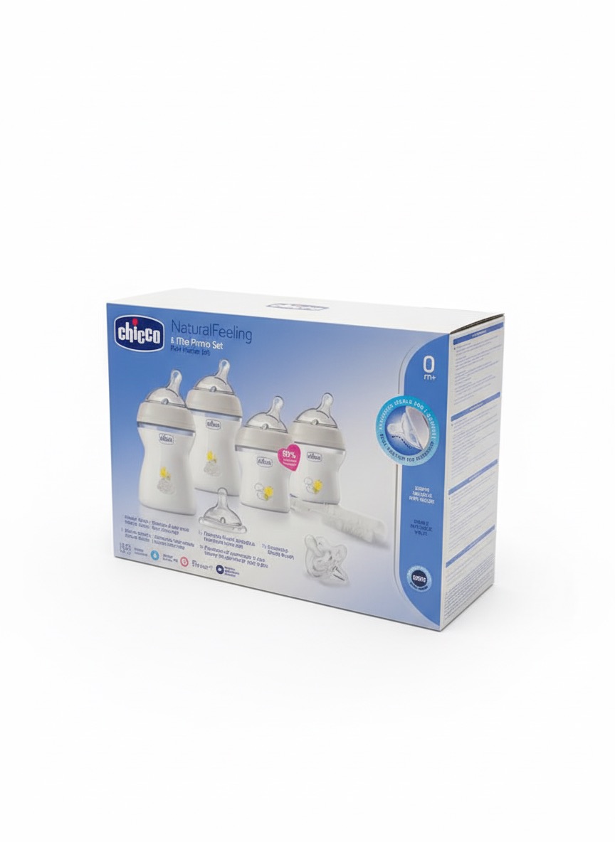 Chicco Natural Feeling Complete Newborn Feeding Bottle Set