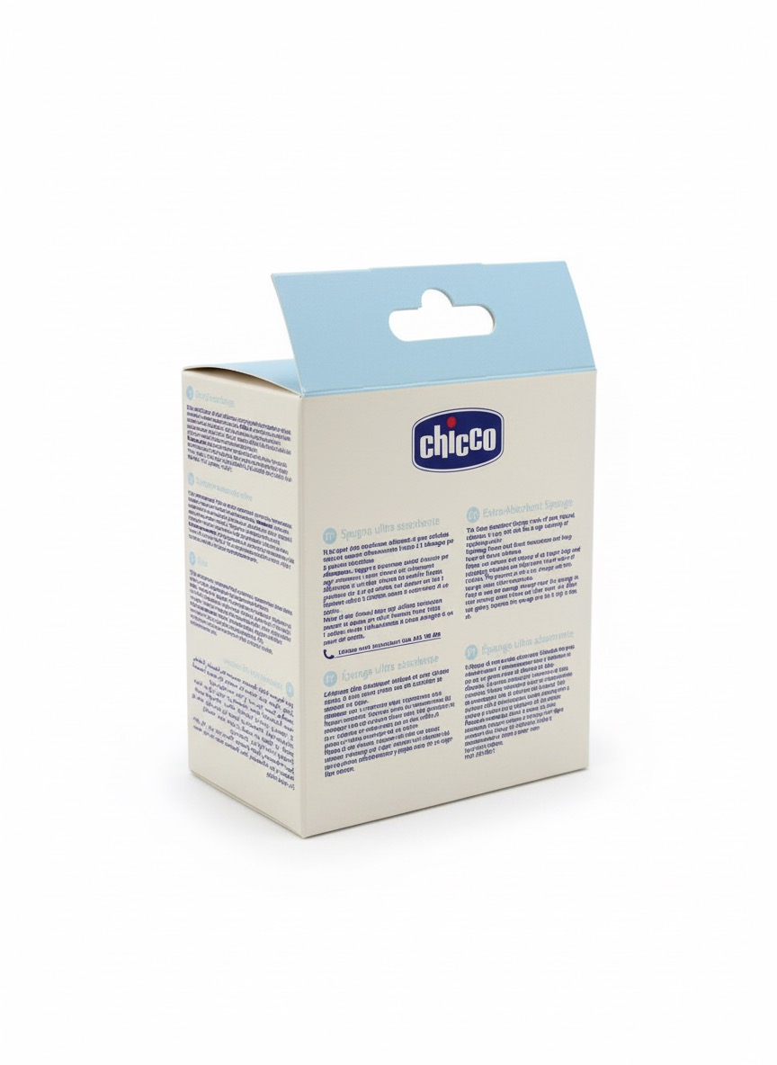 Chicco Hygiene Safe Extra Absorbent Baby Bath Sponge