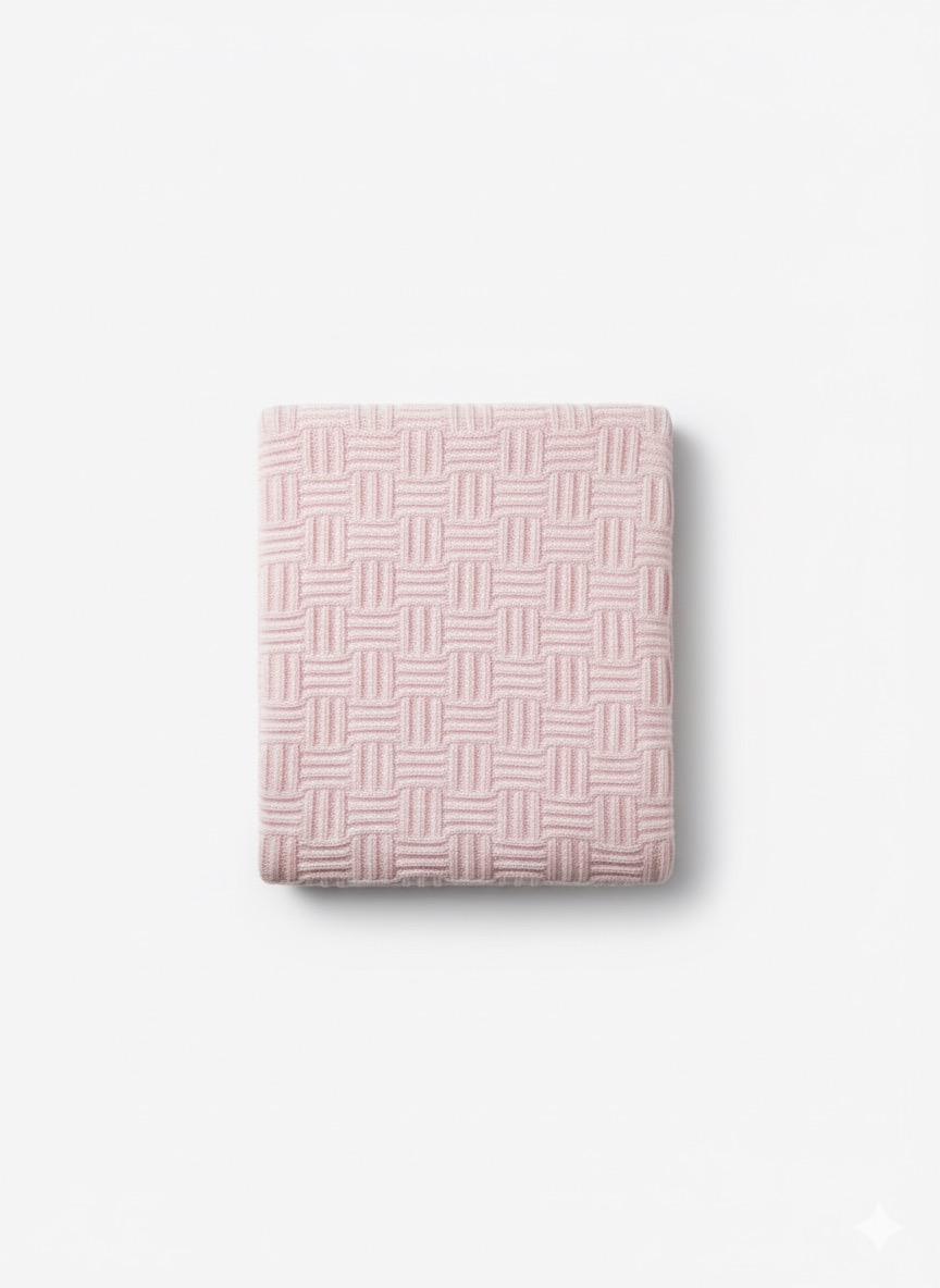 Caramell Soft Waffle Knit Blanket