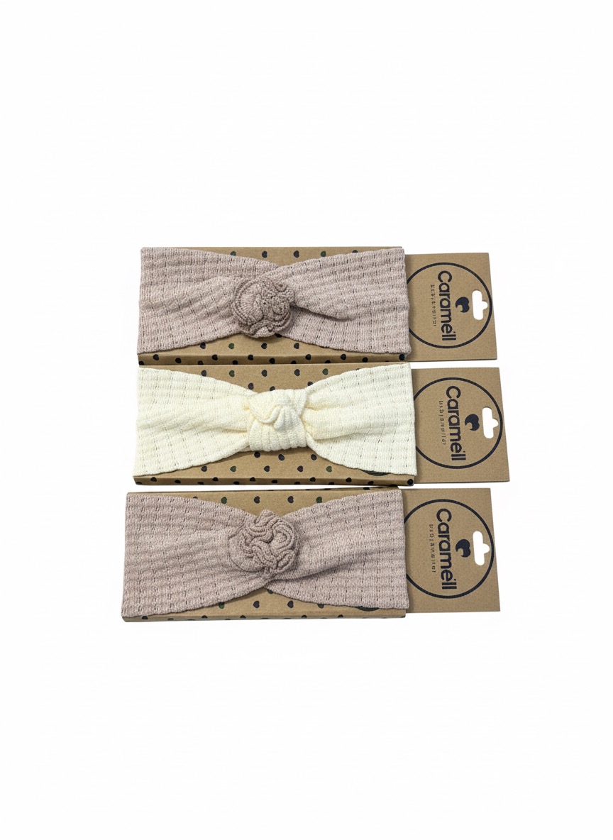 Caramell Baby Headband Set