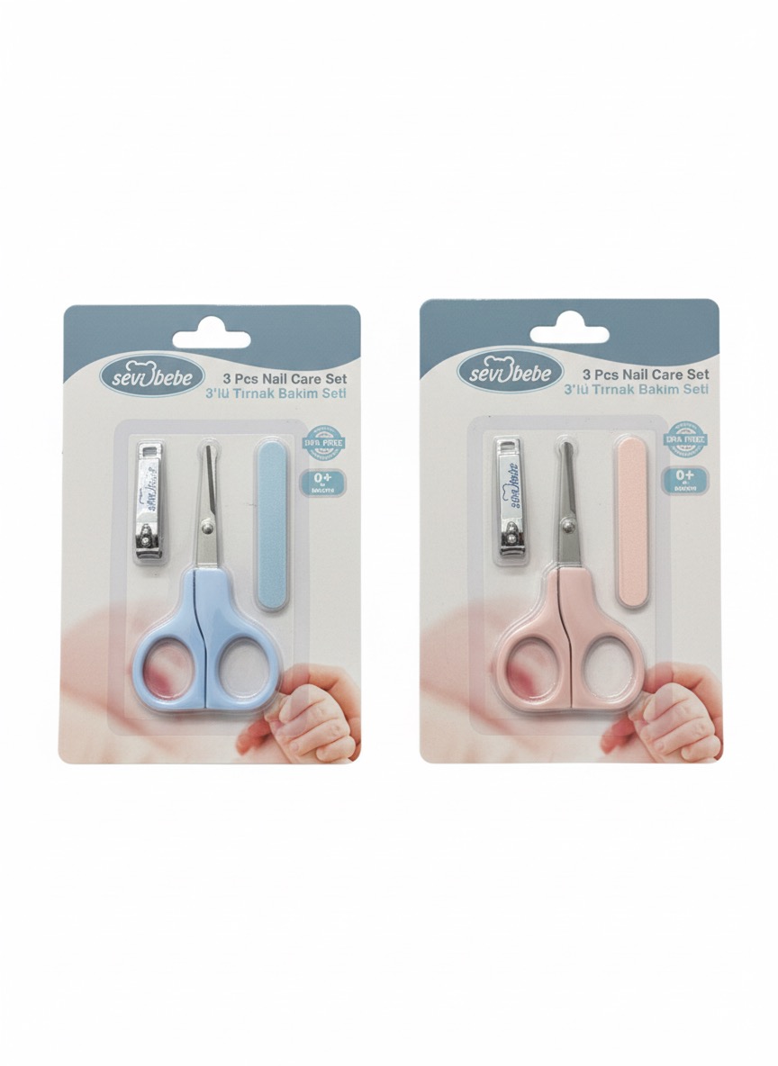 Sevi Bebe 3-Piece Baby Nail Care Set