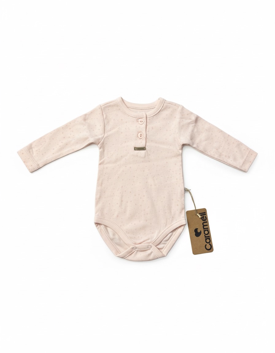 Caramell Baby Long Sleeve Bodysuit