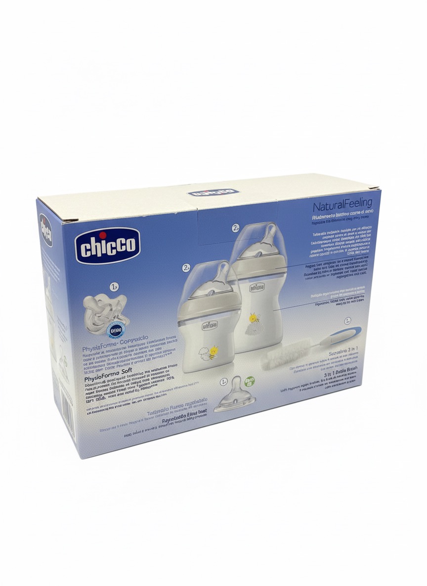 Chicco Natural Feeling Complete Newborn Feeding Bottle Set