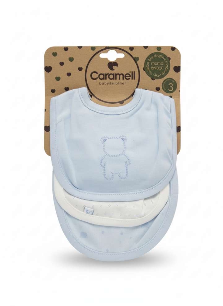 Caramell Baby Bib Set