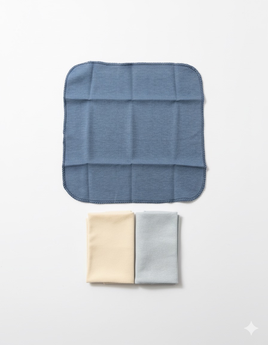Caramell mixed 3 piece Baby Handkerchief