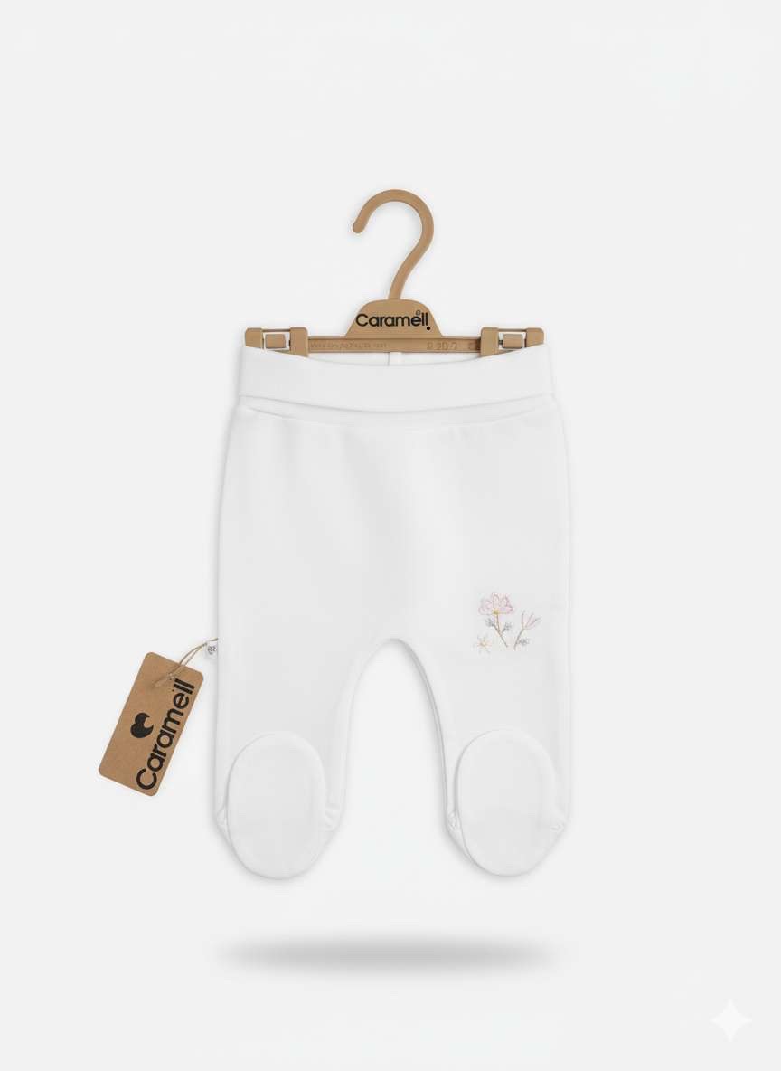 Caramell White Baby Bodysuit