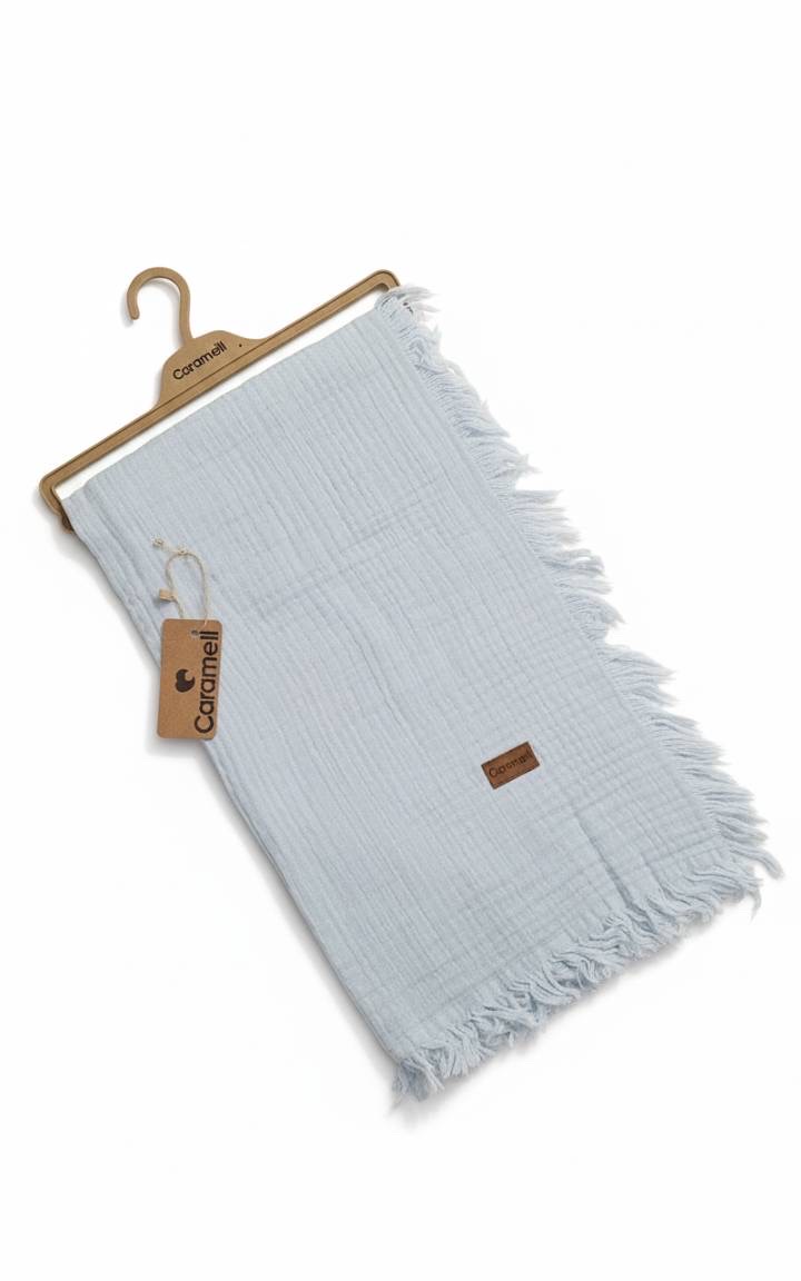 Caramell Soft Muslin Baby Blanket 120 x 100