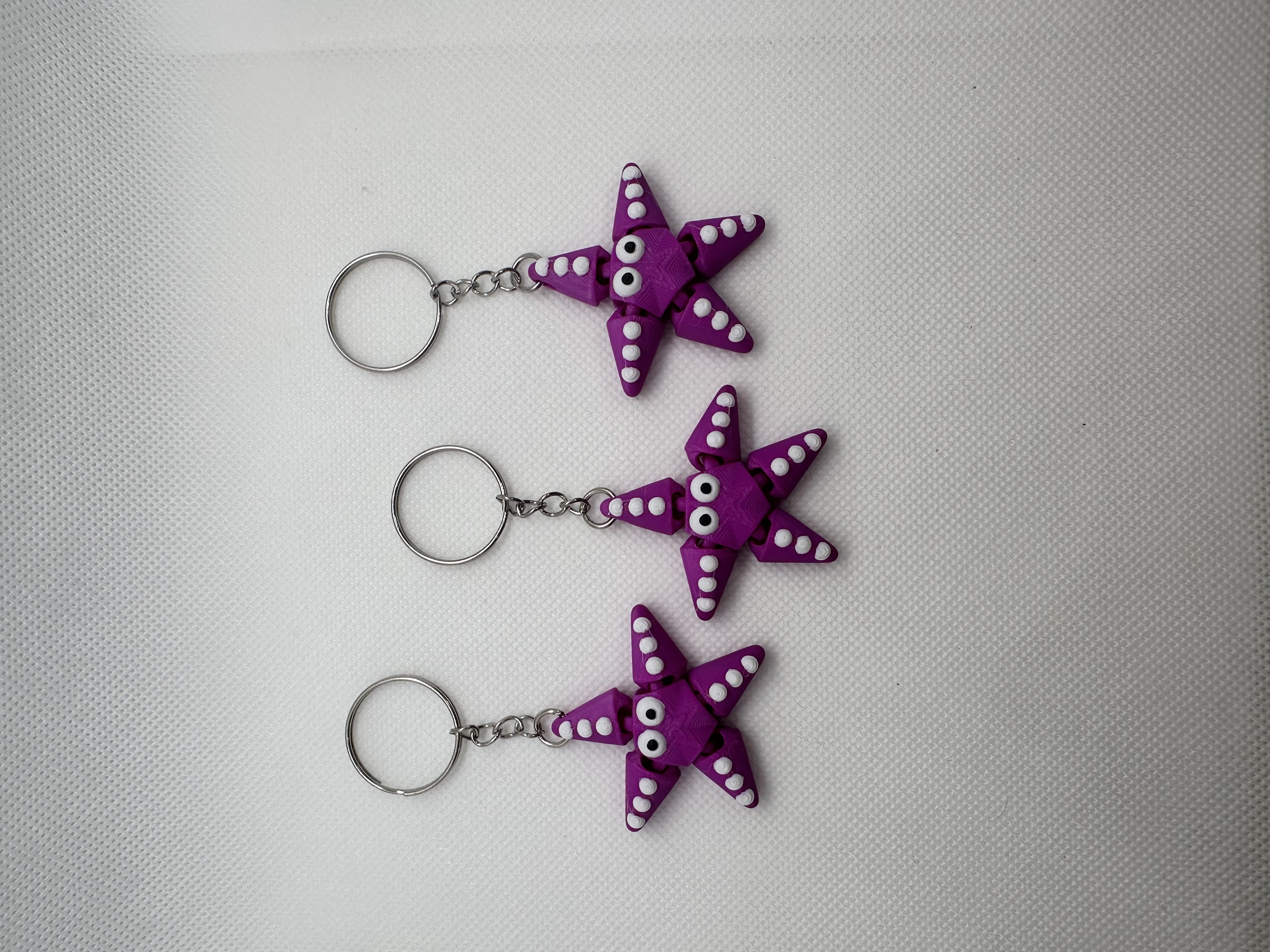 Flexi sleutelhanger Zeester