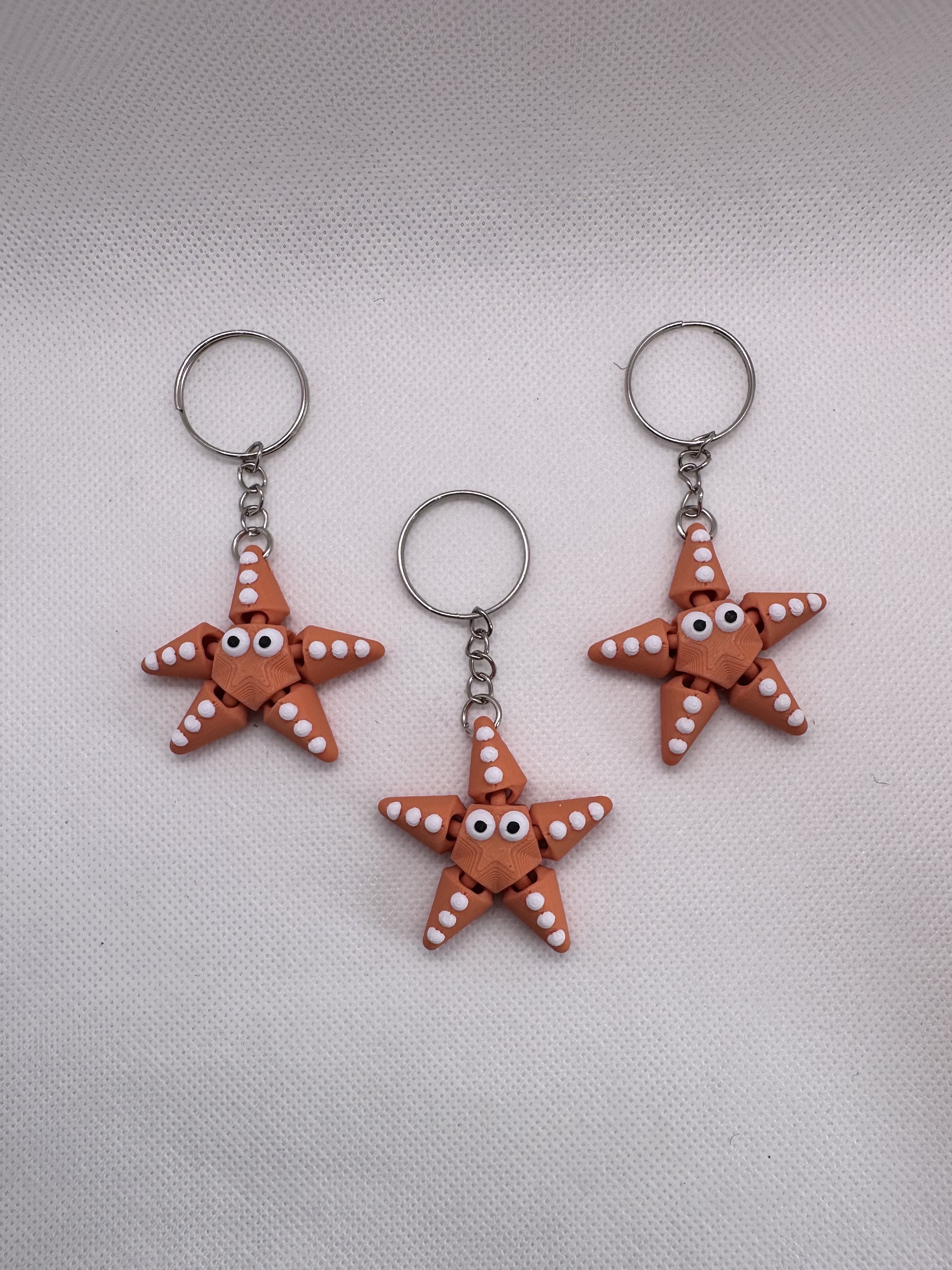 Flexi sleutelhanger Zeester