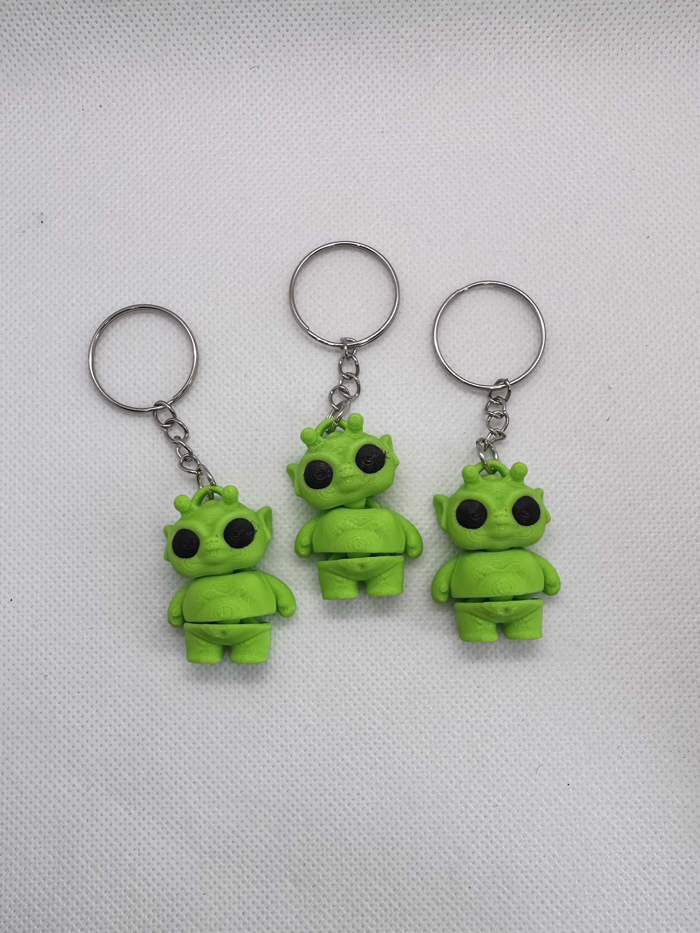 Flexi sleutelhanger Alien