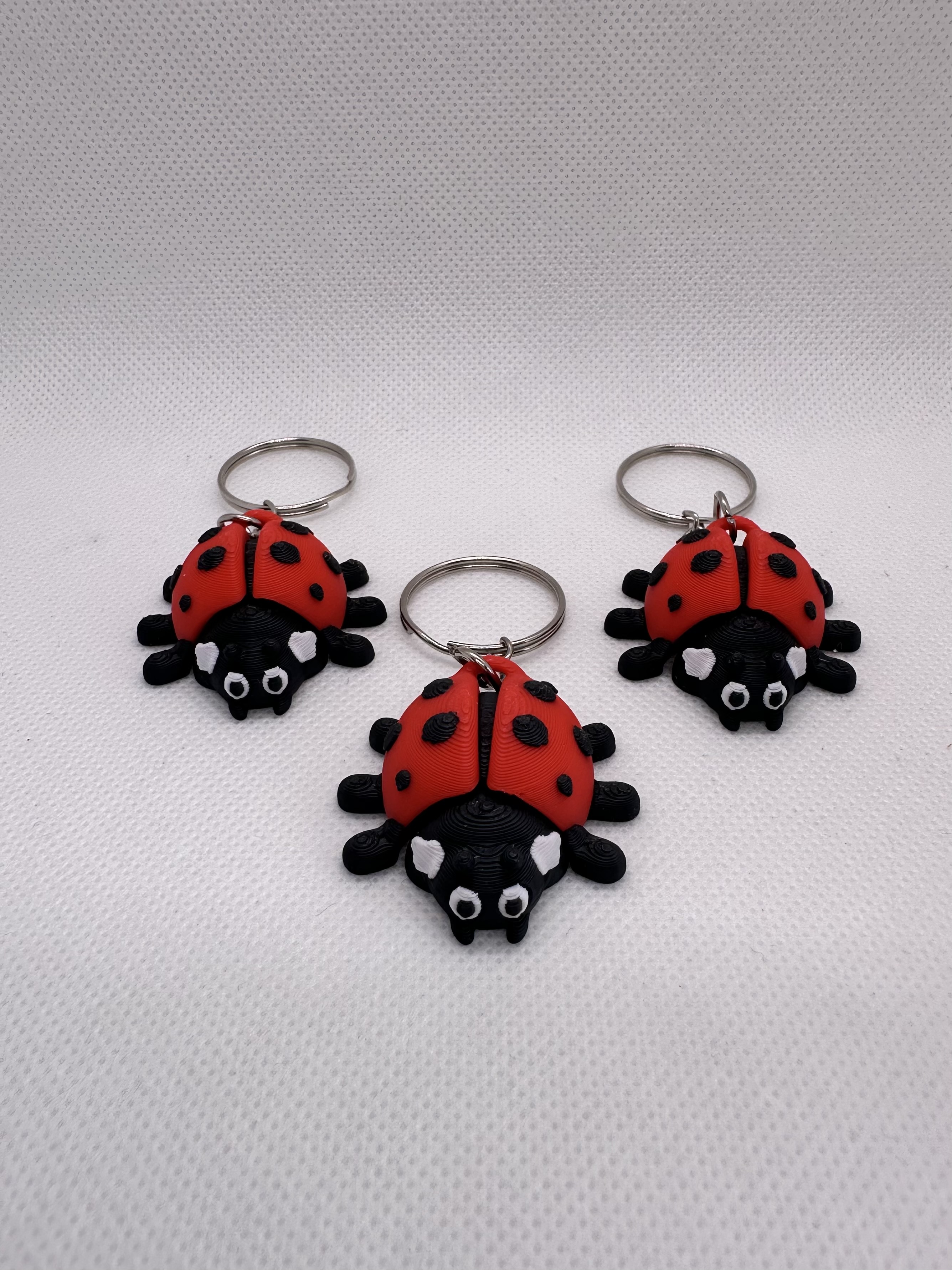 Flexi sleutelhanger Lieveheersbeestje