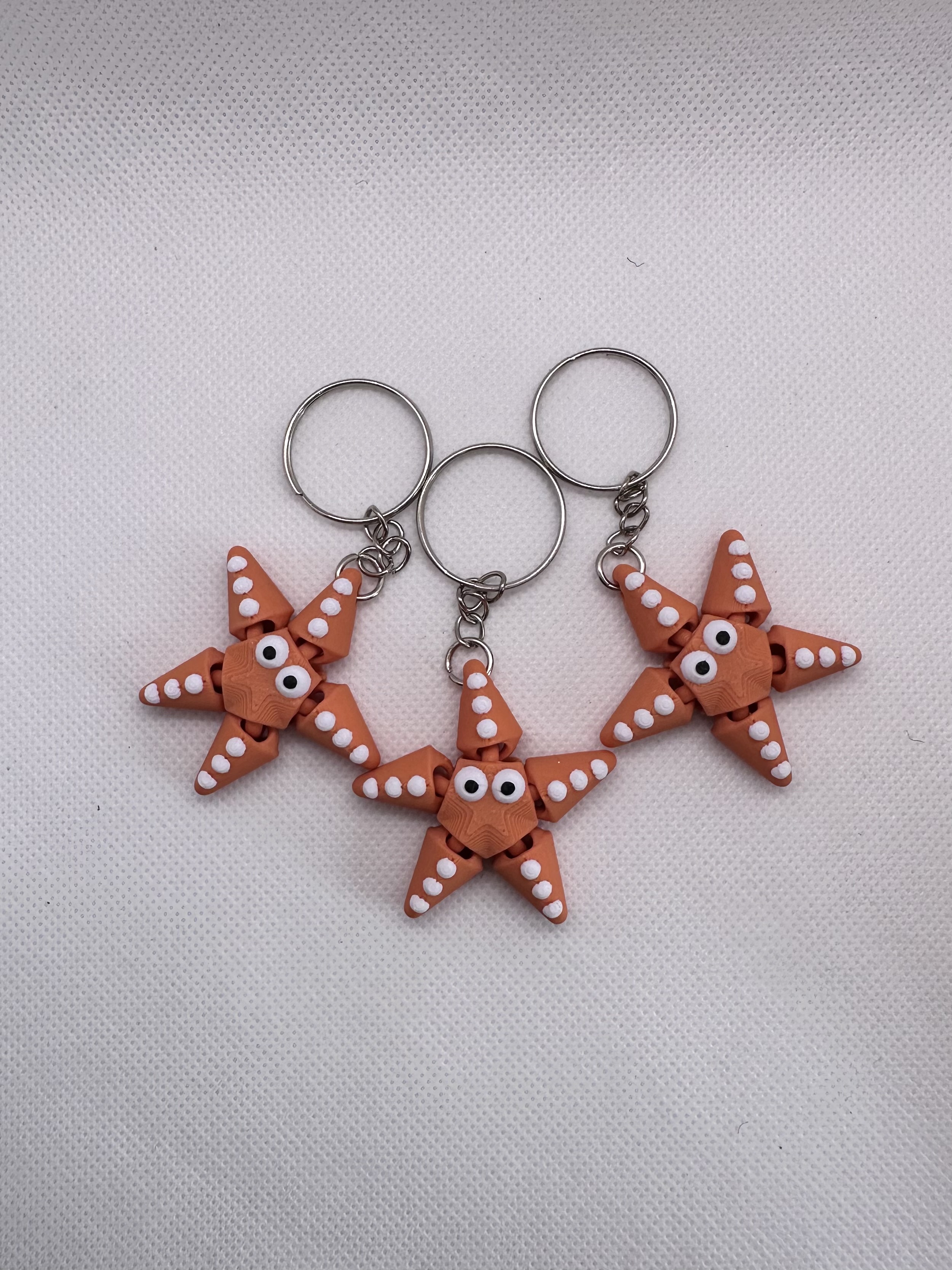 Flexi sleutelhanger Zeester