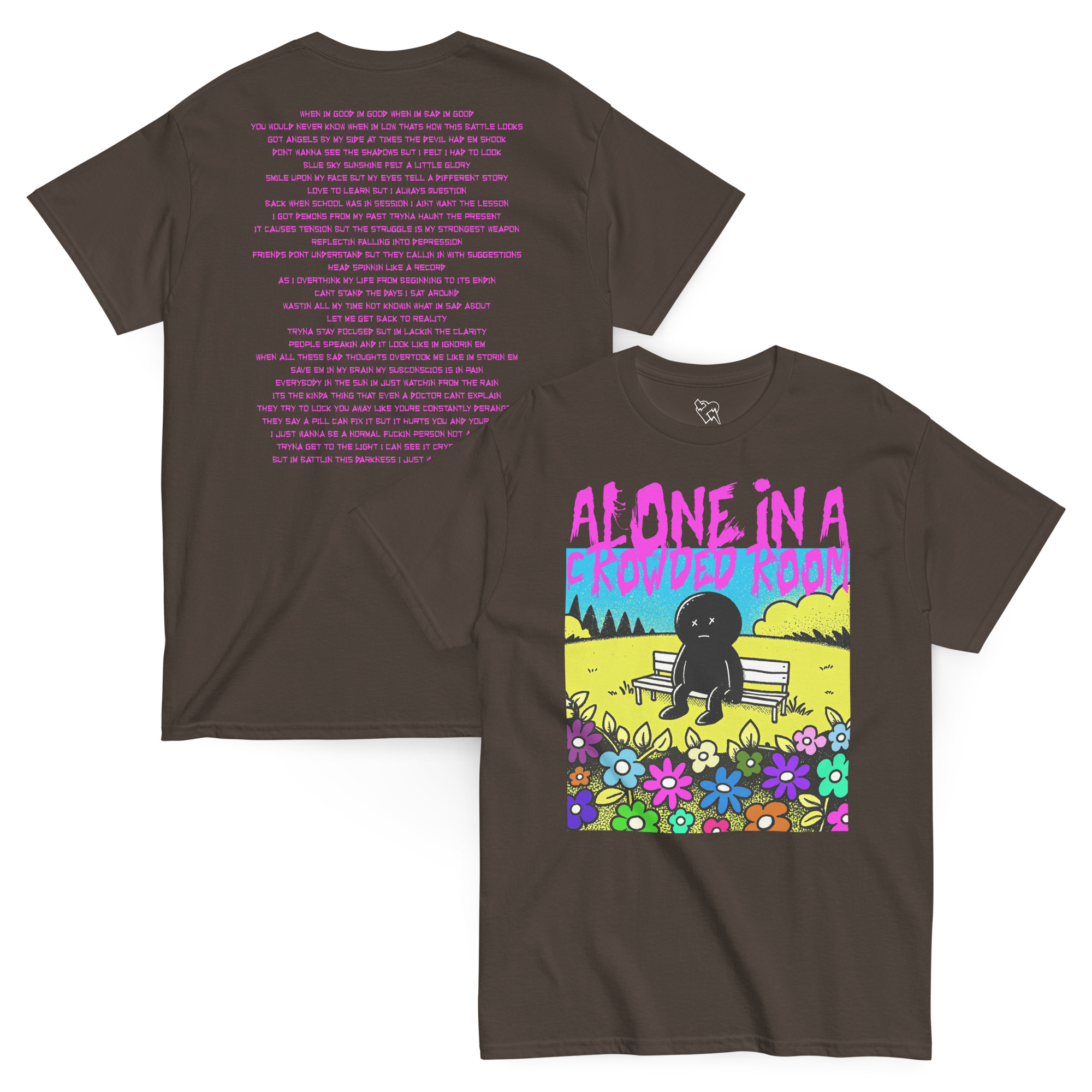 Alone in a Crowded Room Tee