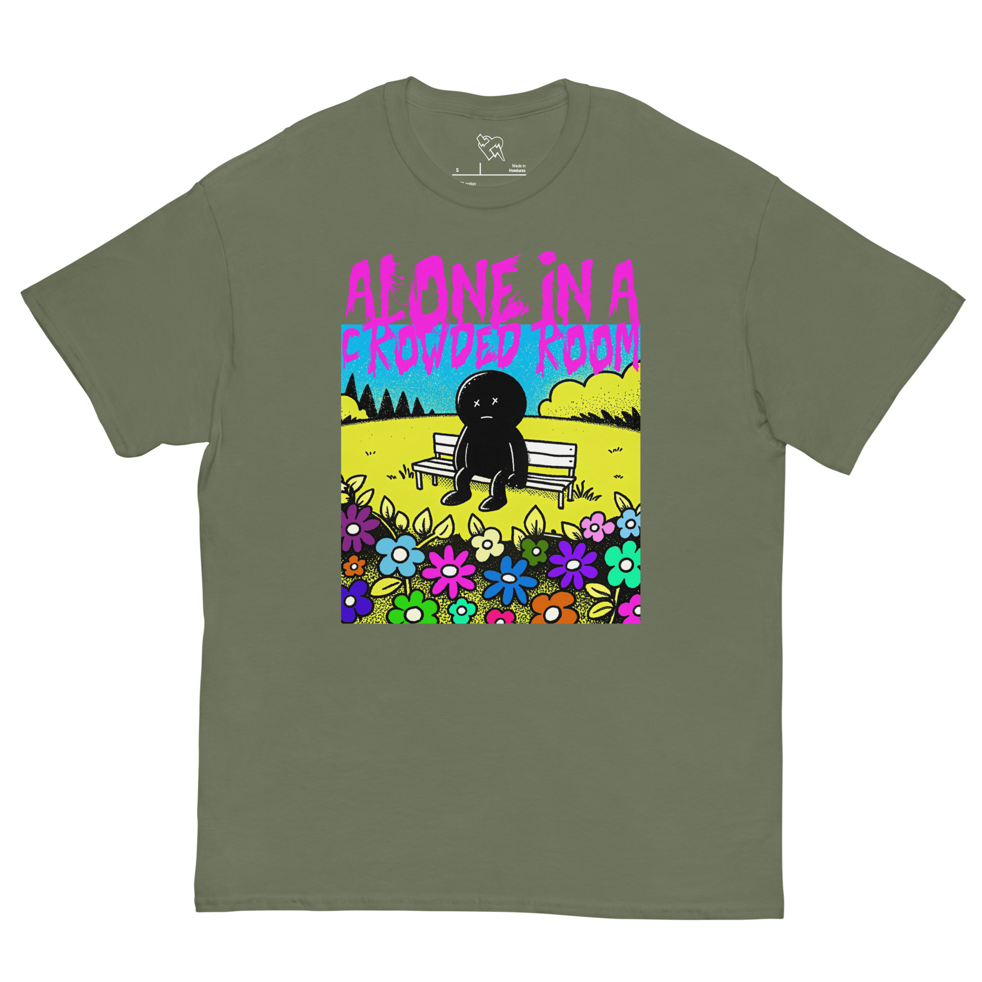 Alone in a Crowded Room Tee