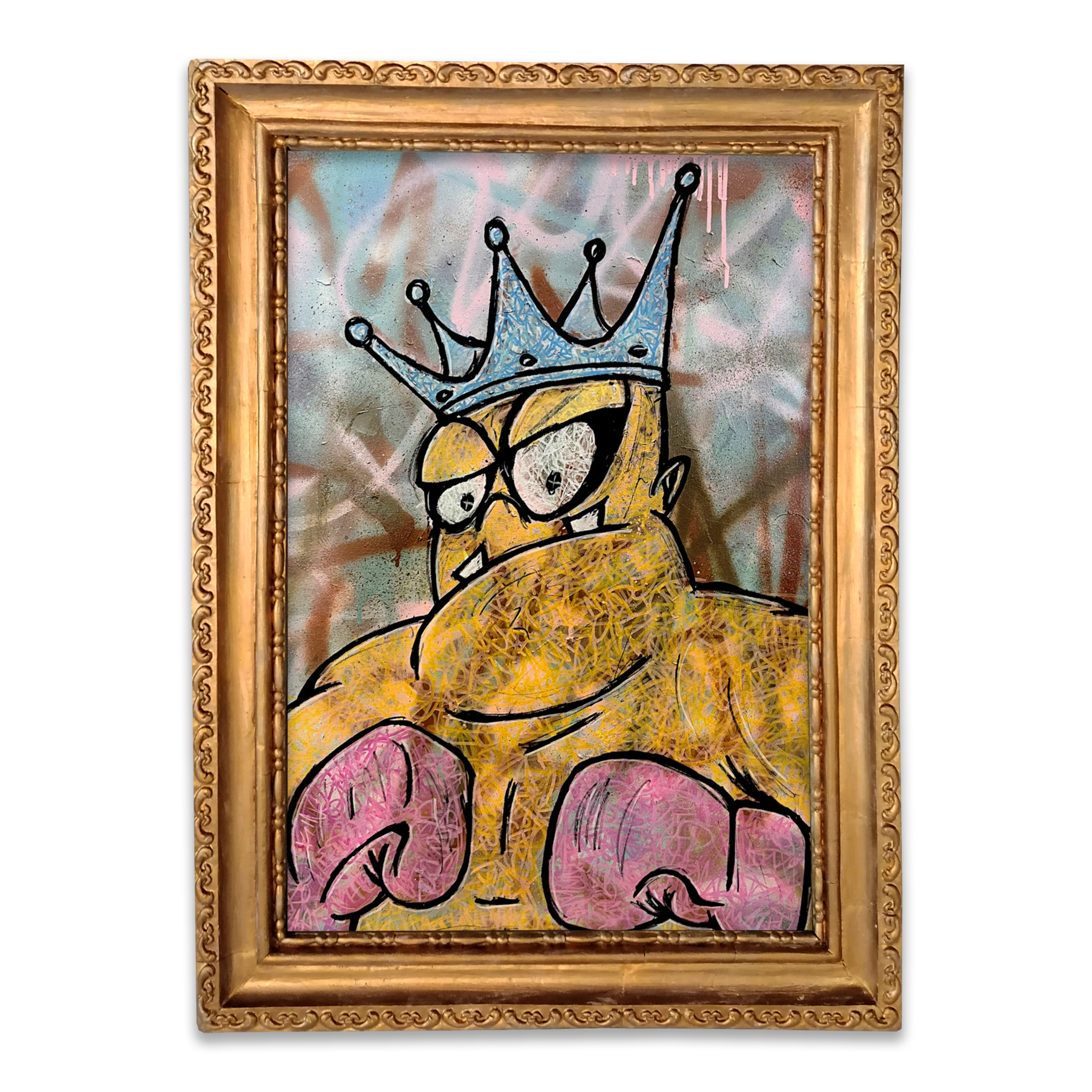 King Hippo Digital Download Art Print