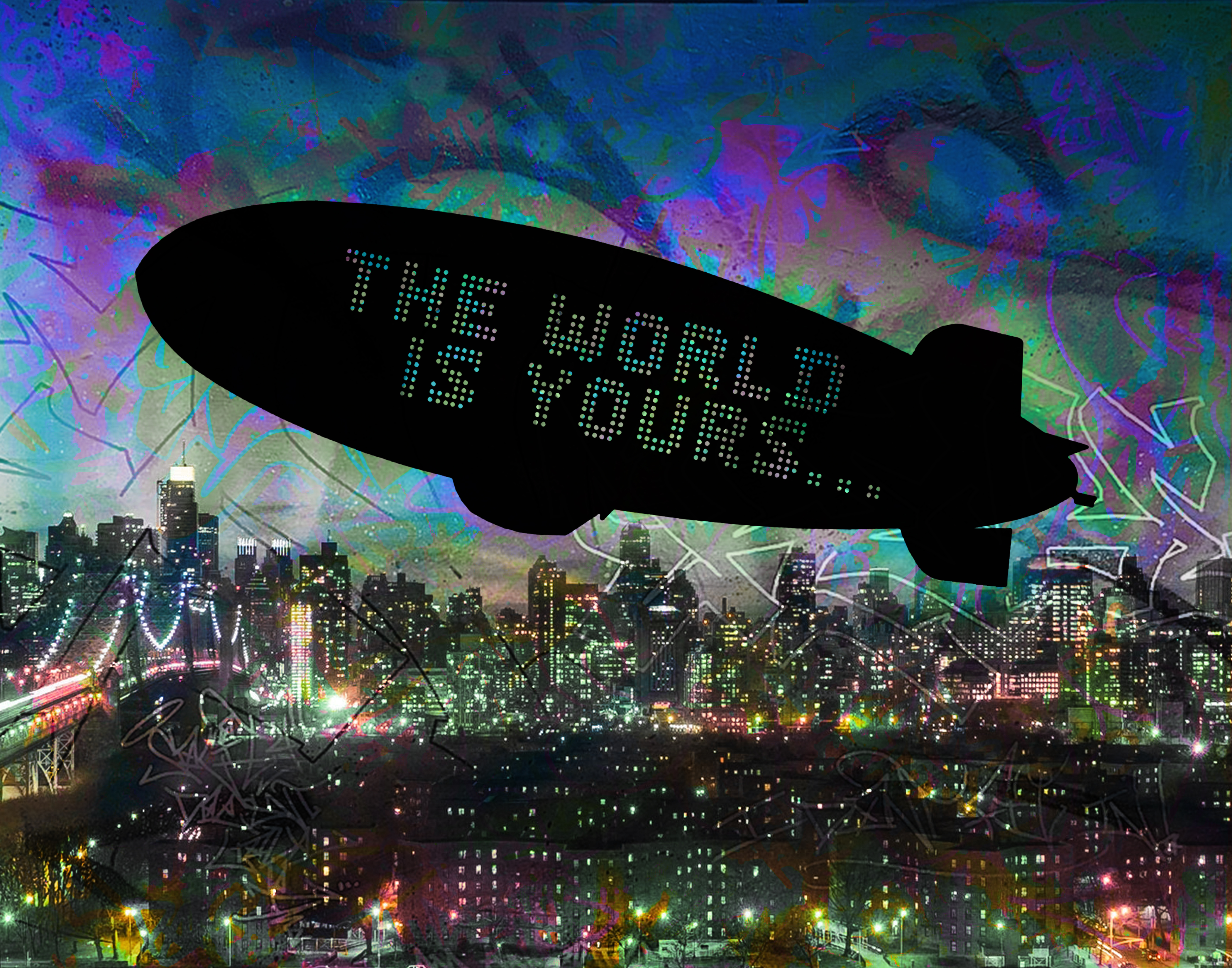 "The World is Yours" Digital Download Art Print