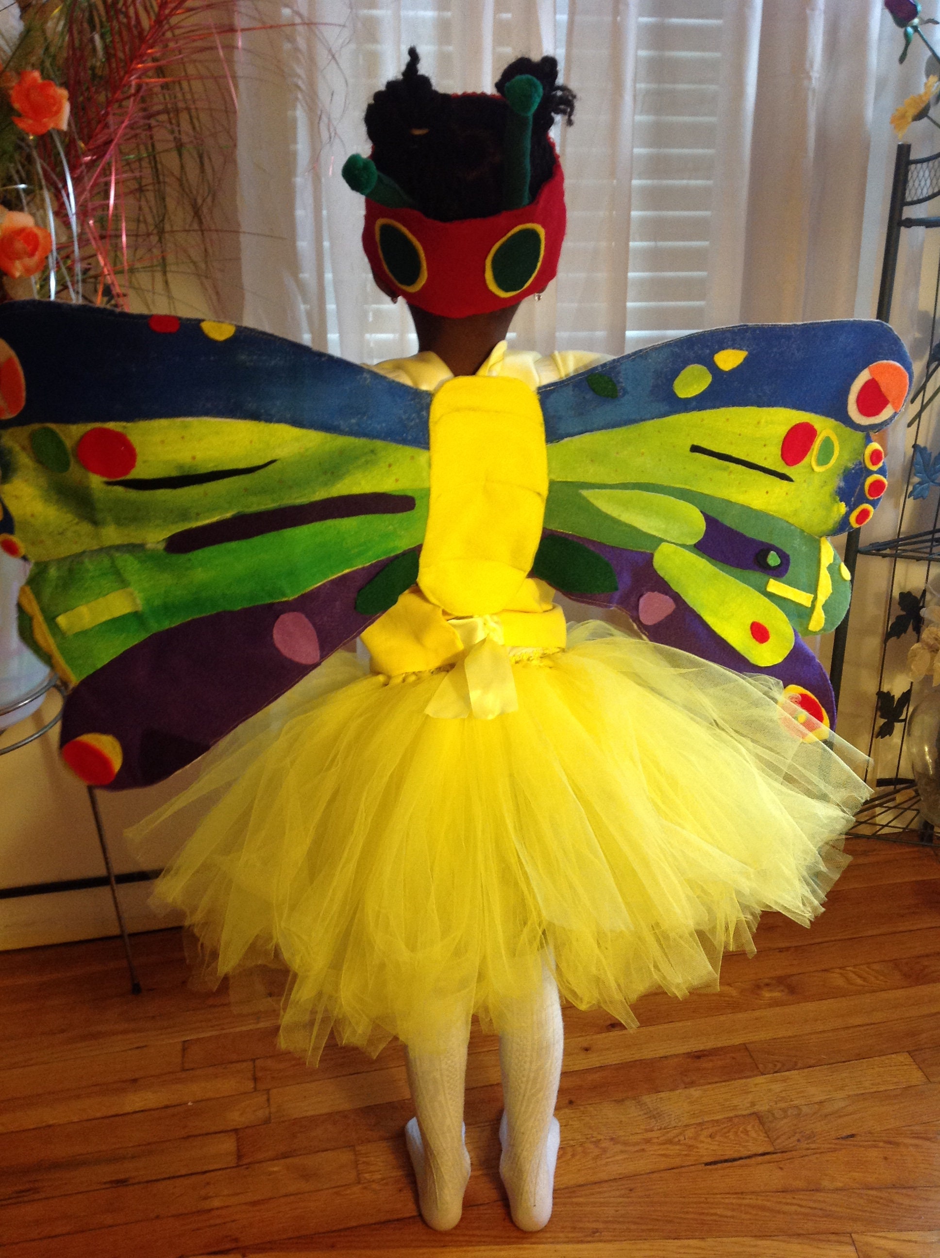 The very hungry Butterfly, costume for your child. "Flutter into Fun: The Very Hungry Butterfly Costume for Your Little One!"
