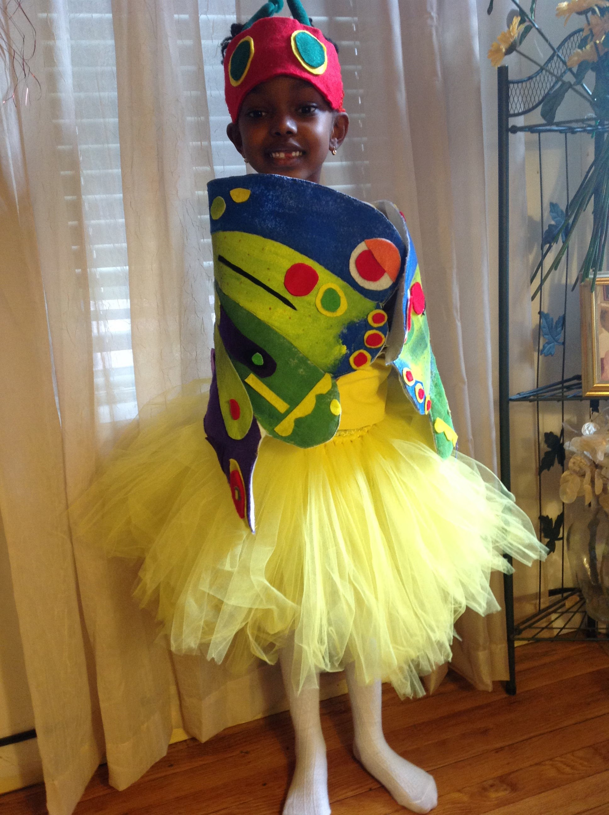 The very hungry Butterfly, costume for your child. "Flutter into Fun: The Very Hungry Butterfly Costume for Your Little One!"