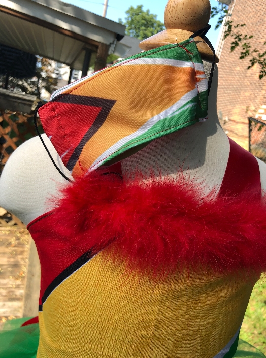 Guyana Flag Tutu-Two Piece Outfit-Labor day tutus
