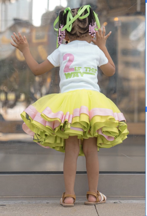 Baby Yoda birthday outfit - Baby Yoda birthday tutu outfit - Yoda birthday shirt - Baby Yoda birthday outfit
