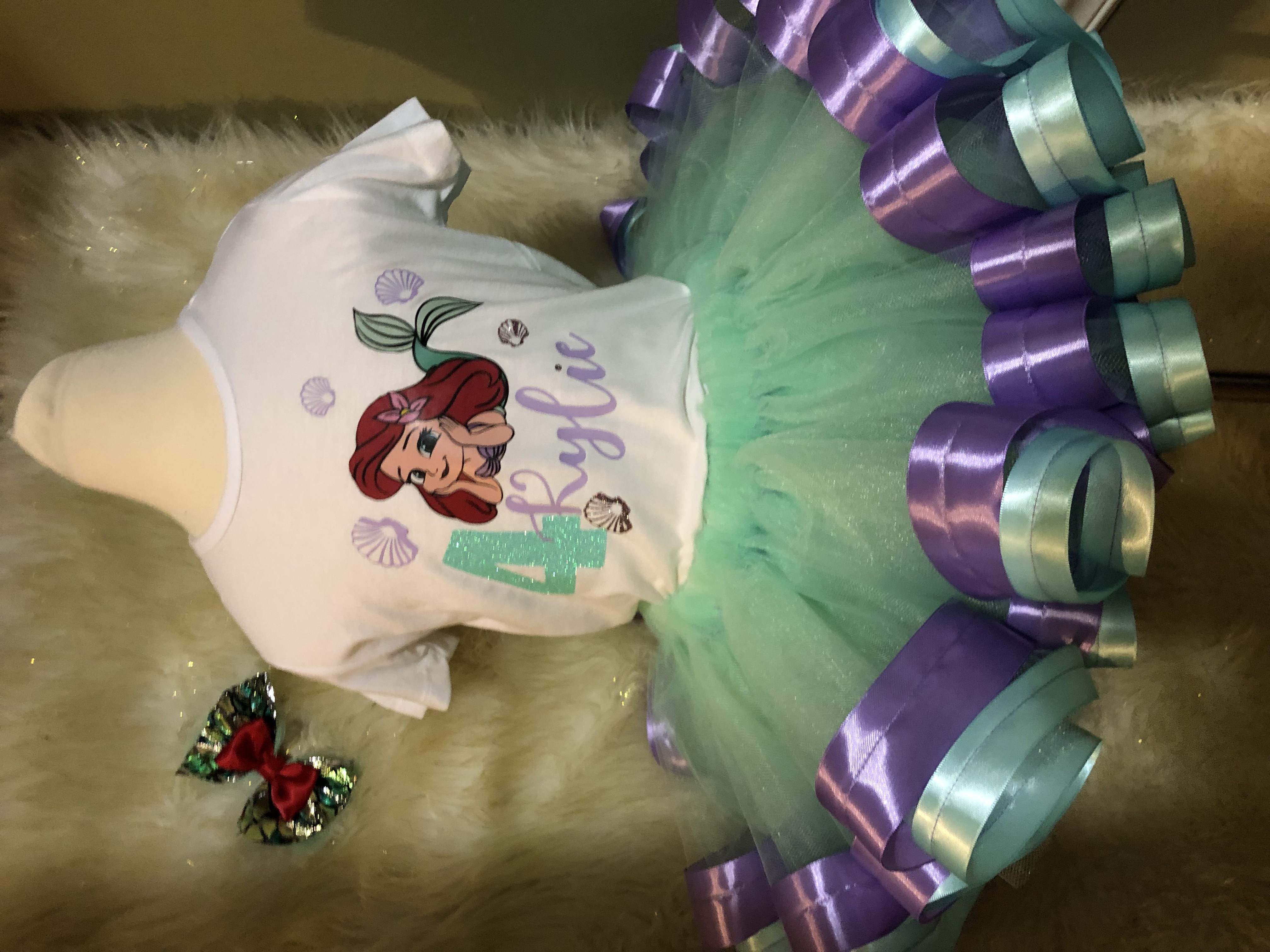 CUSTOM REQUEST!! Personalized Order for Tutu Outfit kids only