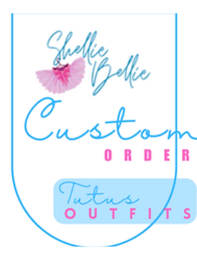 CUSTOM REQUEST!! Personalized Order for Tutu Outfit kids only