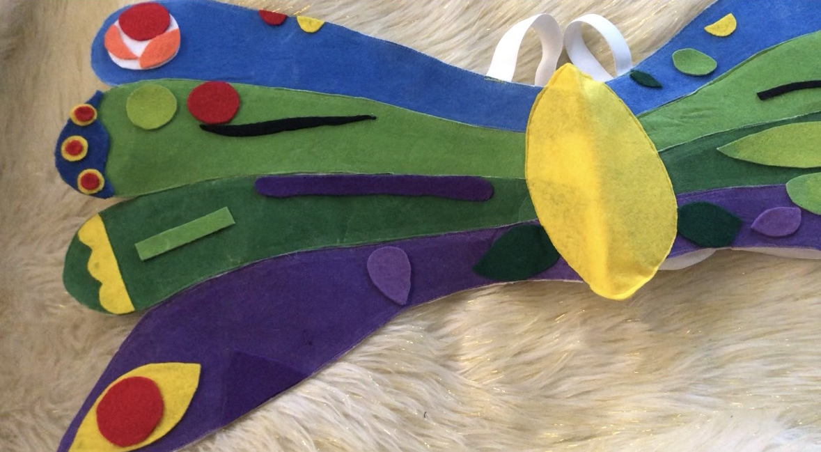 The very hungry Butterfly wings, "Flutter into Fun: The Very Hungry Butterfly wings- Only wings