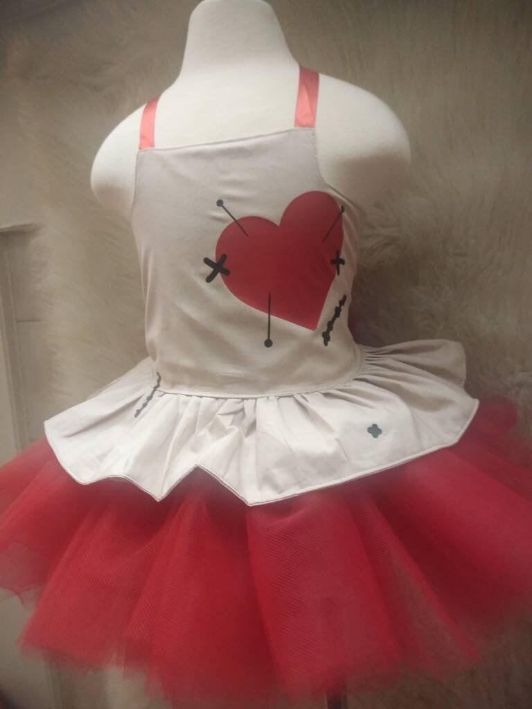 VooDoo Tutu, VooDoo Doll Tutu, Voo Doo Doll Costume, Cosplay, Party Tutu, Halloween Costume, Teen Tutu, be kids Costume, Photo Prop