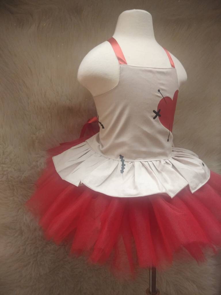 VooDoo Tutu, VooDoo Doll Tutu, Voo Doo Doll Costume, Cosplay, Party Tutu, Halloween Costume, Teen Tutu, be kids Costume, Photo Prop