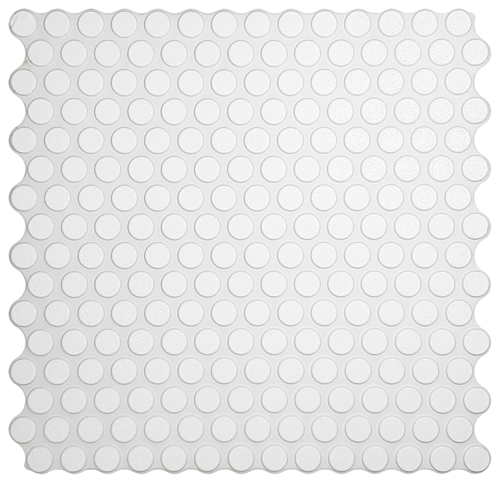 Penny Mosaïque Blanc Élégant