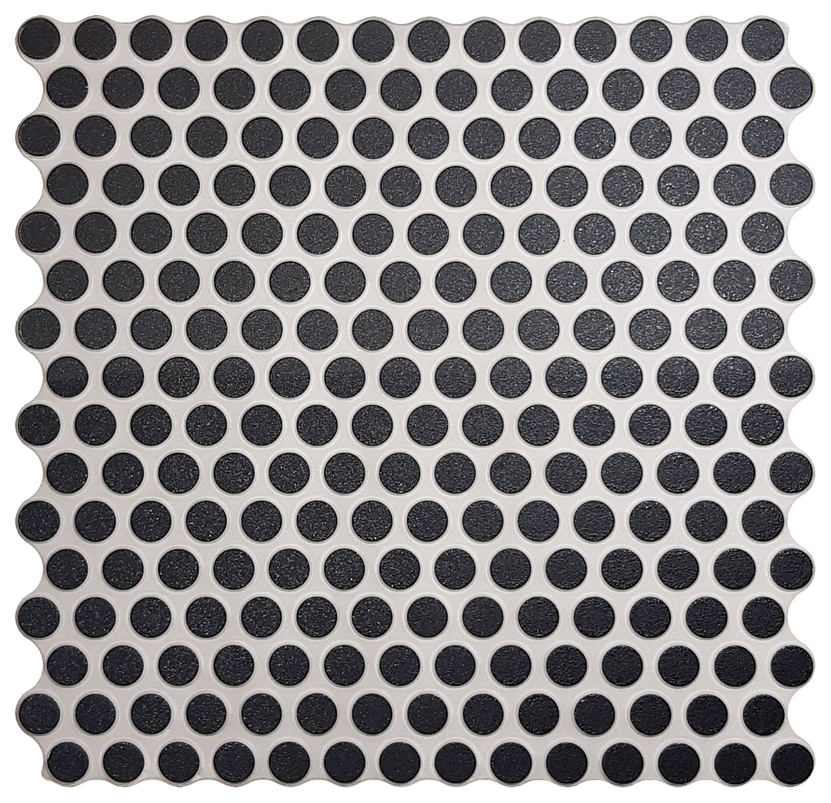 Penny Mosaïque Noir Élégant