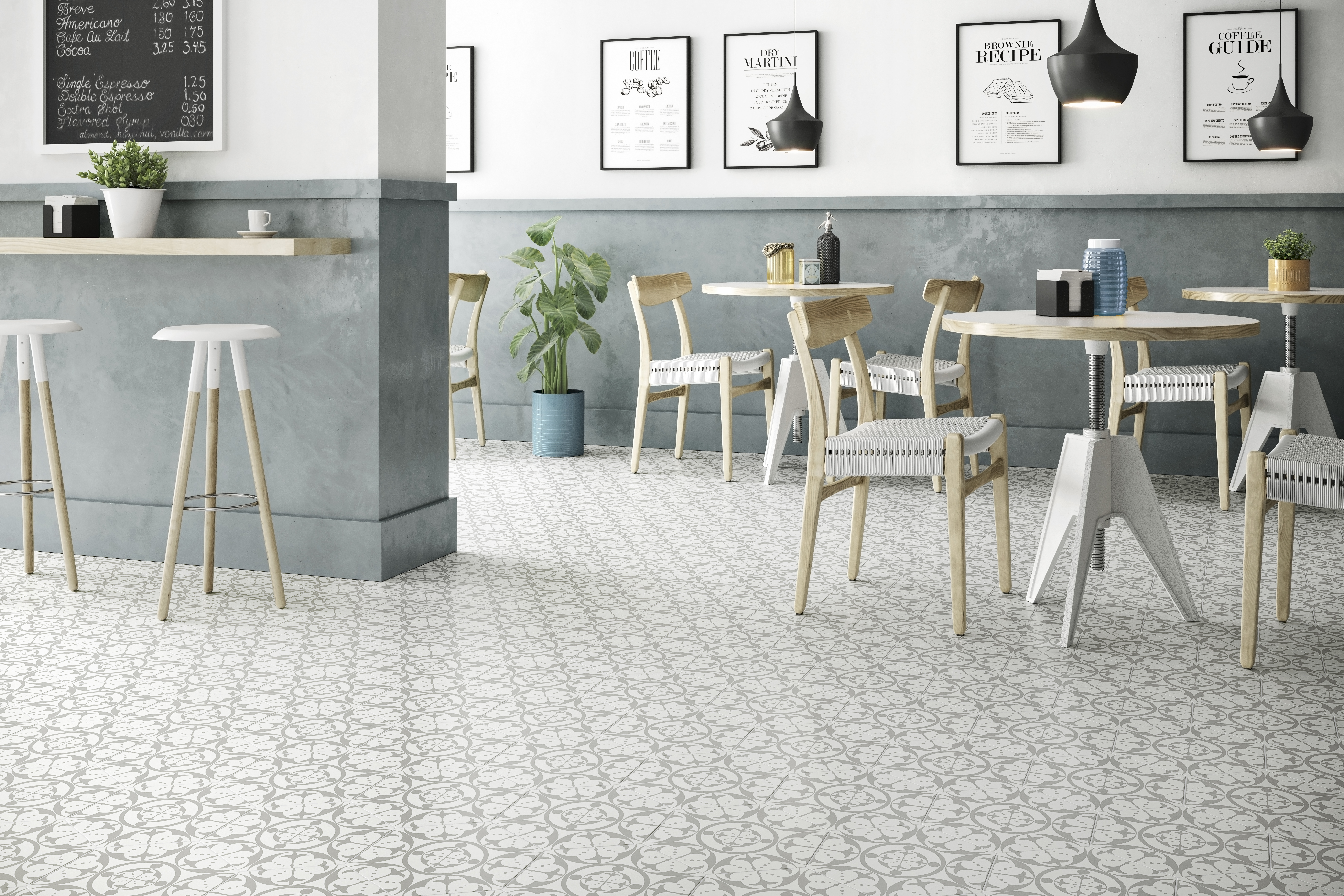 Carnaby Carreau de céramique hexagonal tendance