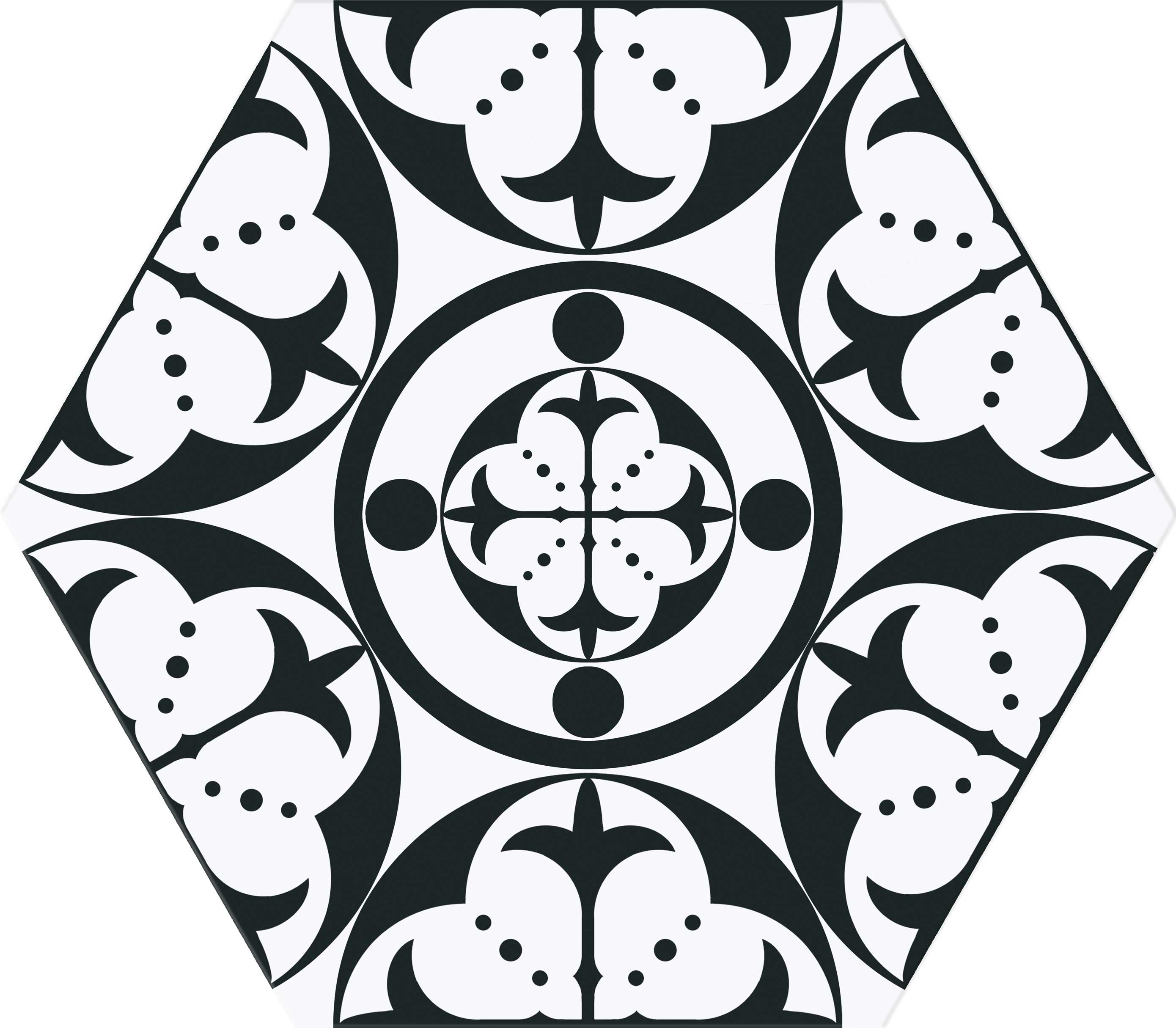 Carnaby Carreau de céramique hexagonal tendance