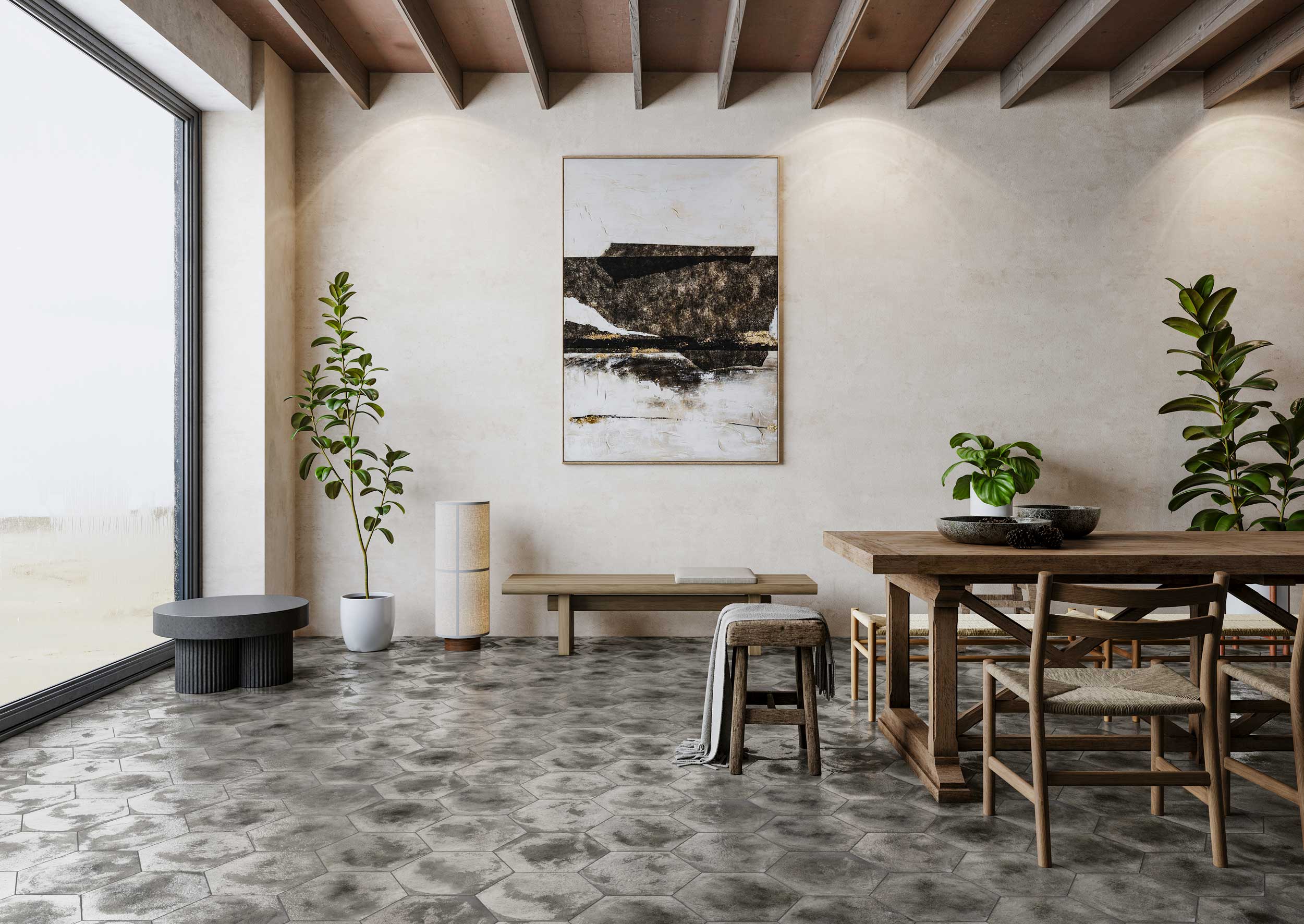 Craft carreau hexagonal tendance