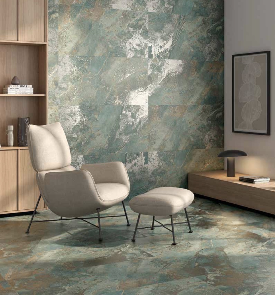 Resin blue 60x120cm pierre bleue