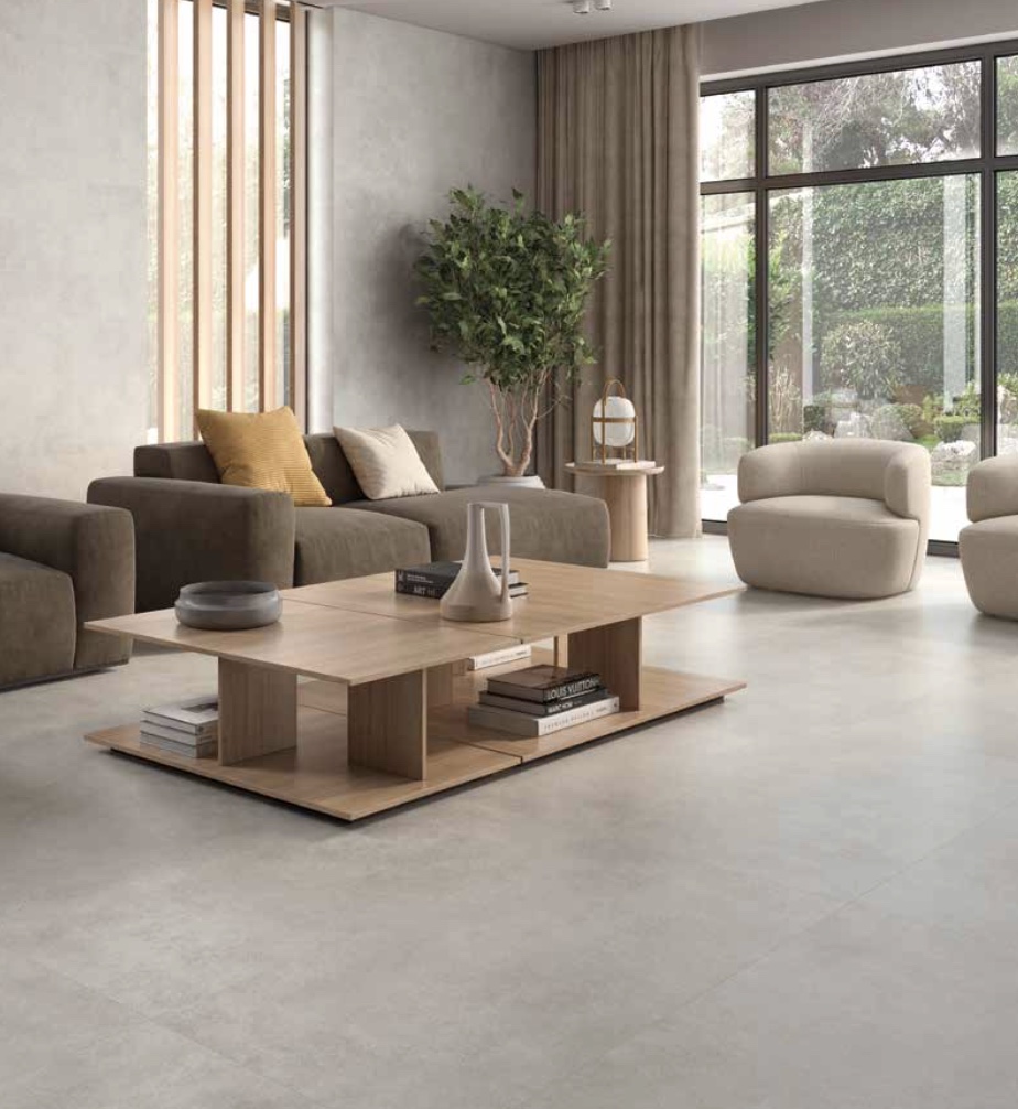 Talens 60x120cm carrelage gris clair