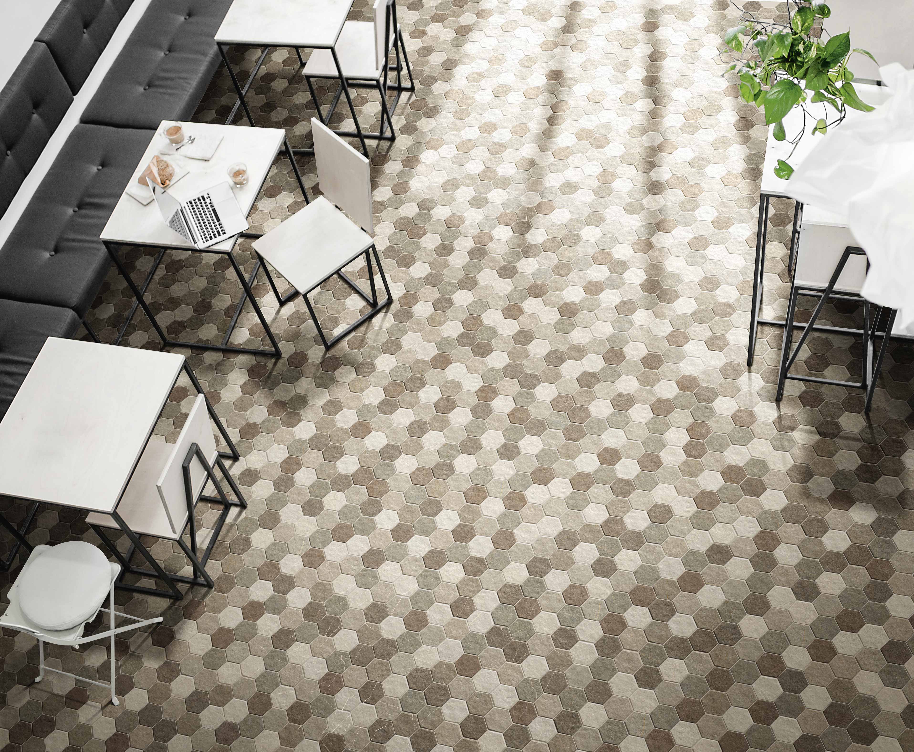 Stonehenge Carreau hexagonal en céramique