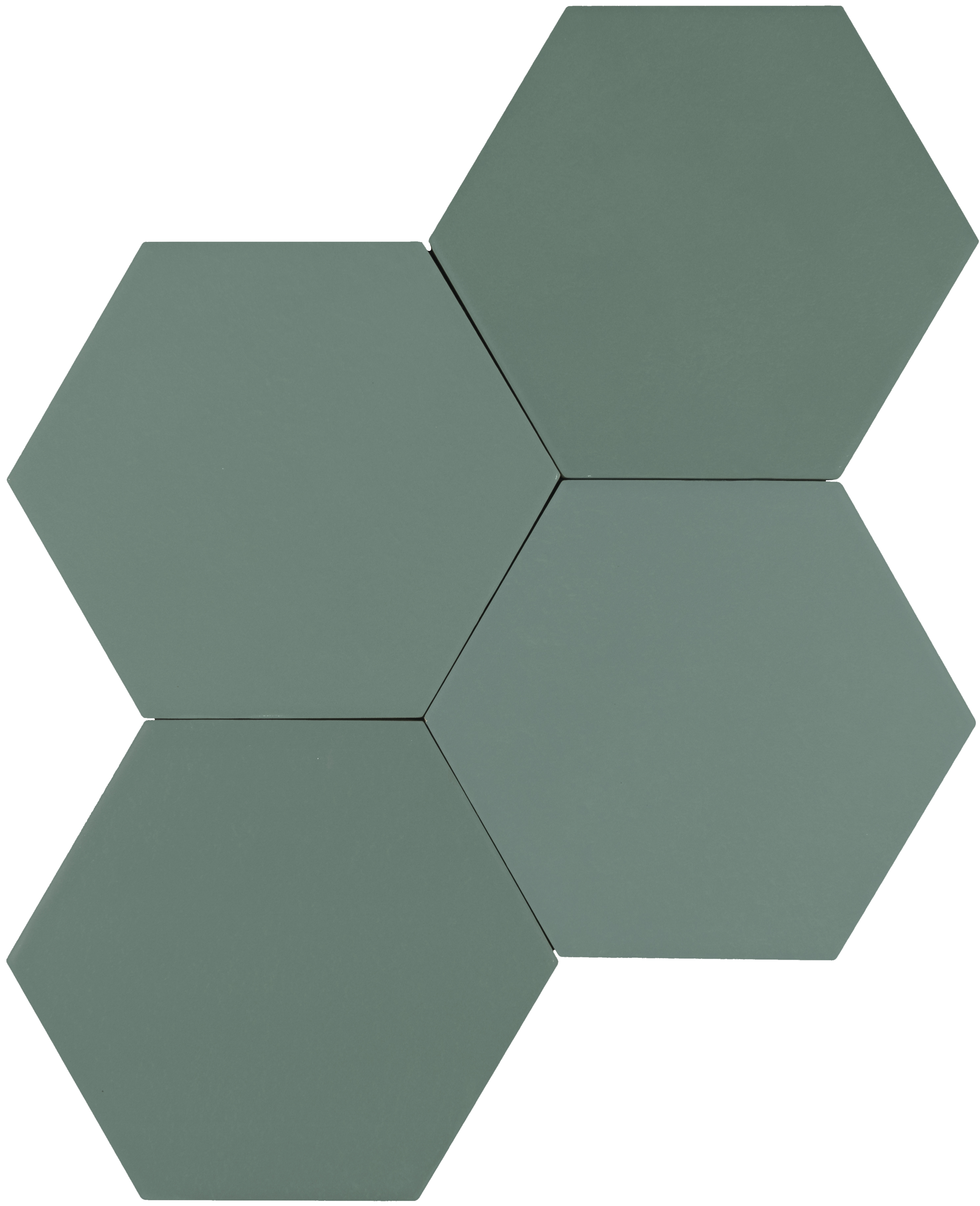 Carreaux en céramique hexagonaux Karma