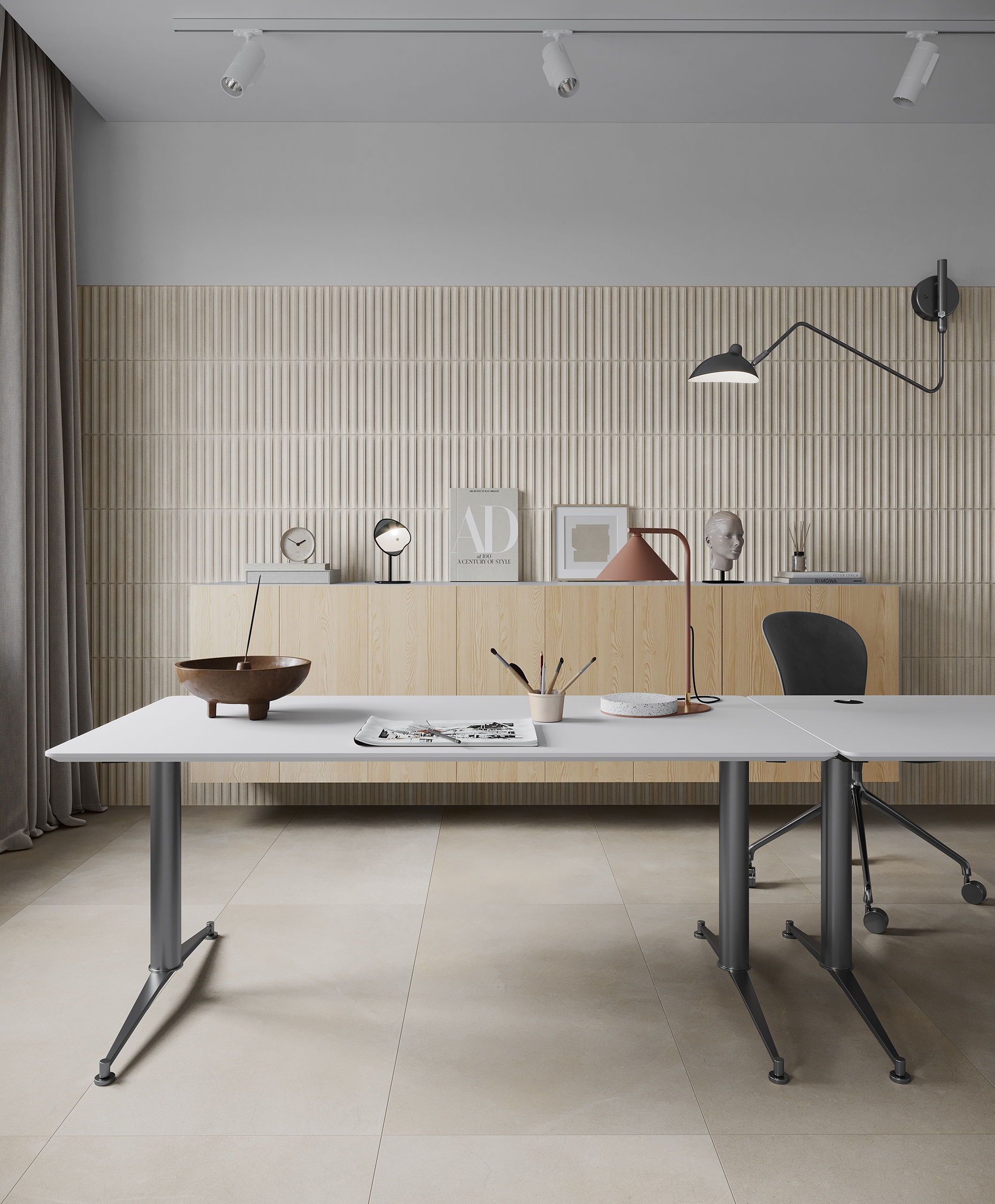 Core carreau en céramique