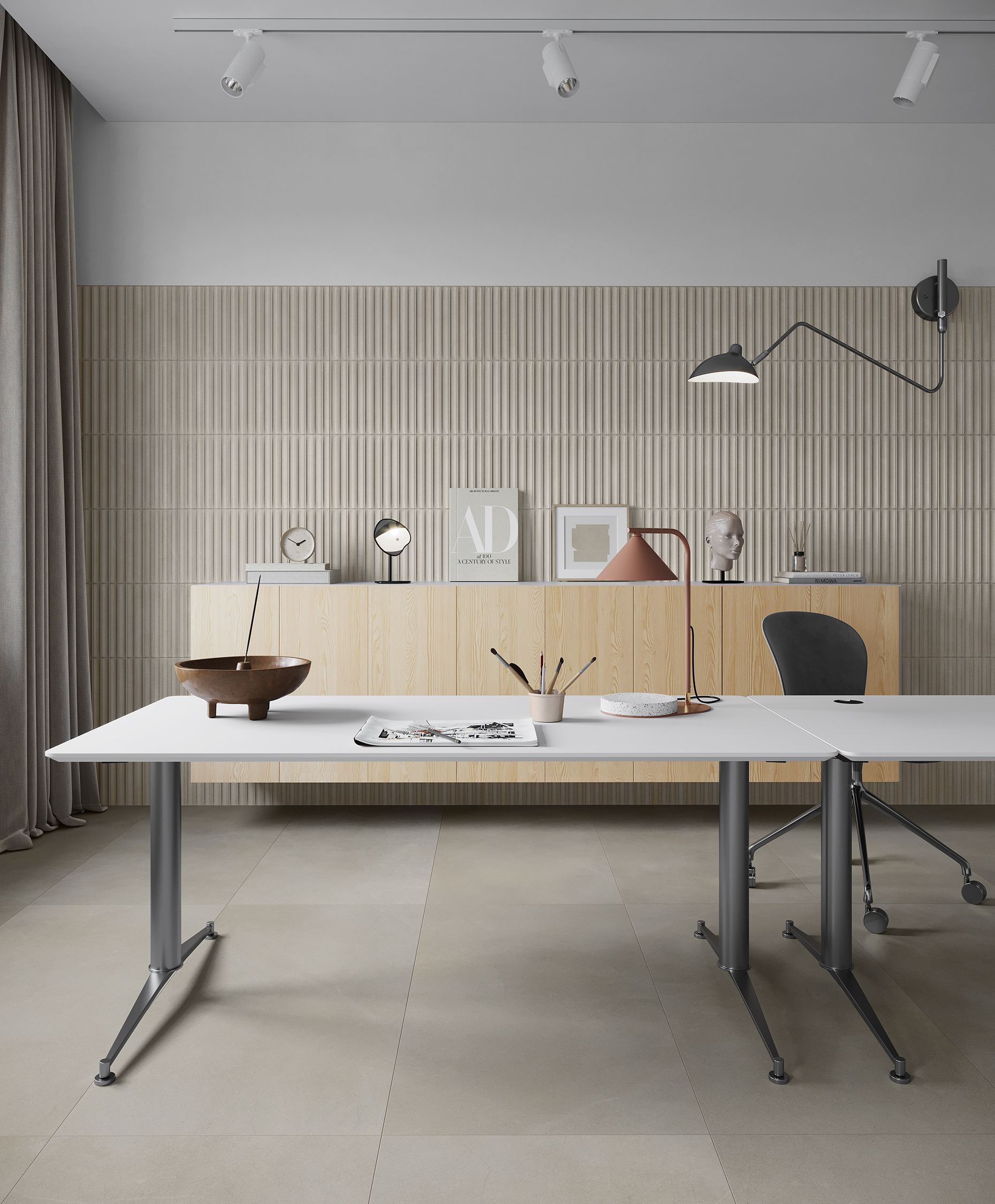 Core carreau en céramique