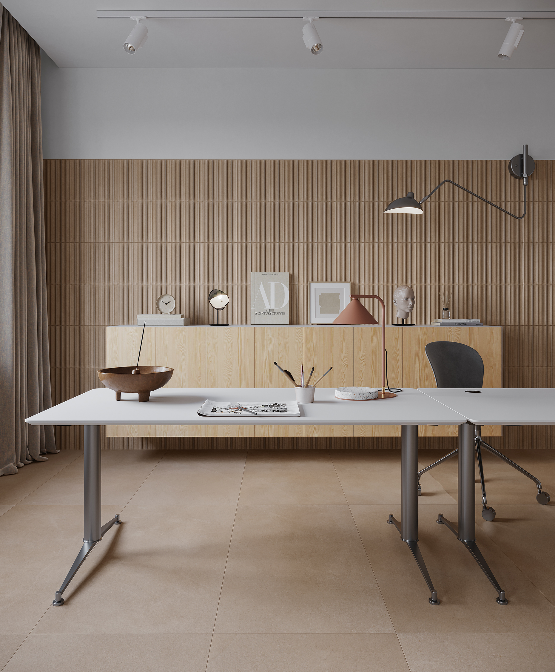 Core carreau en céramique