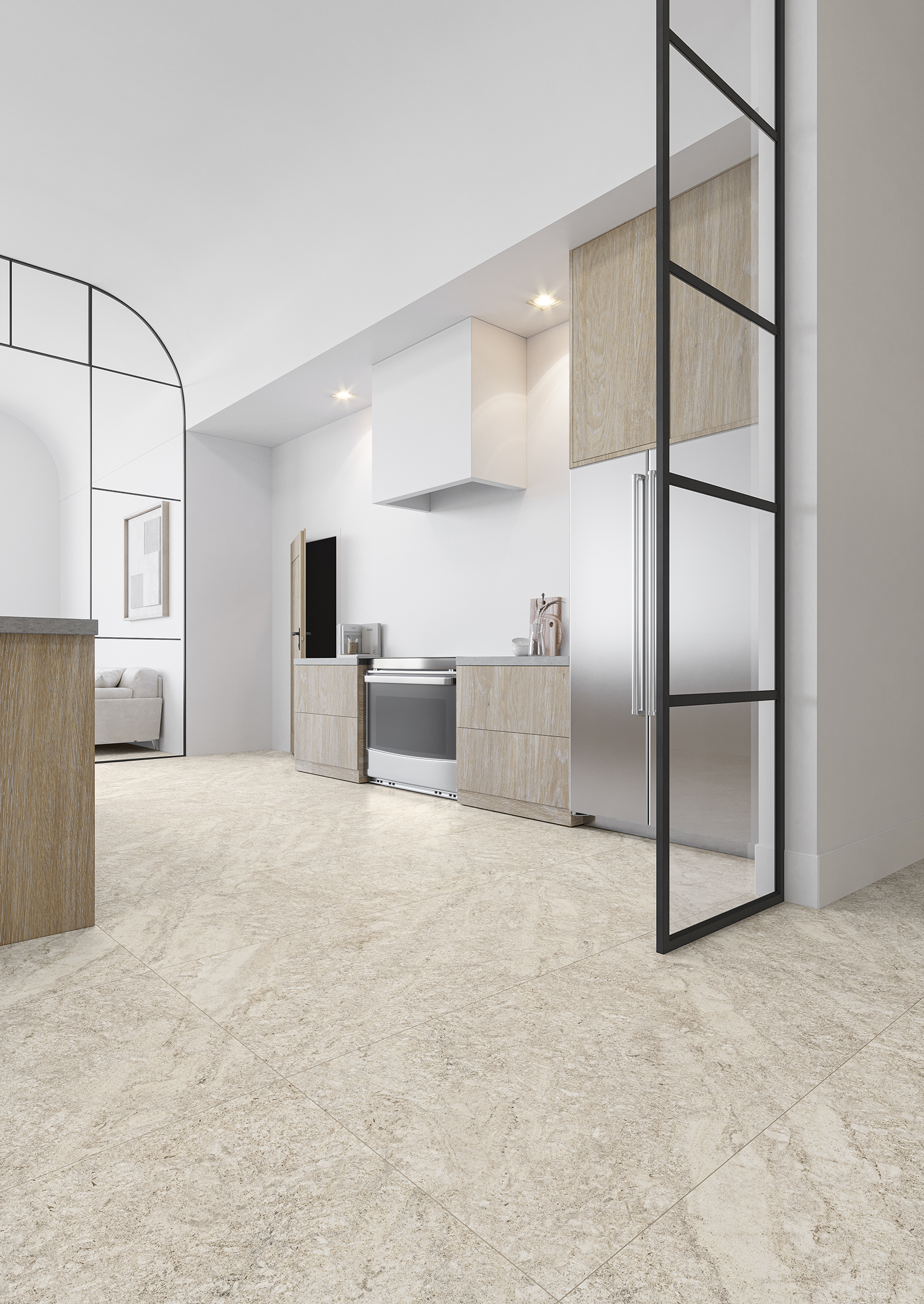 Aran Carrelage style pierre 60x120cm