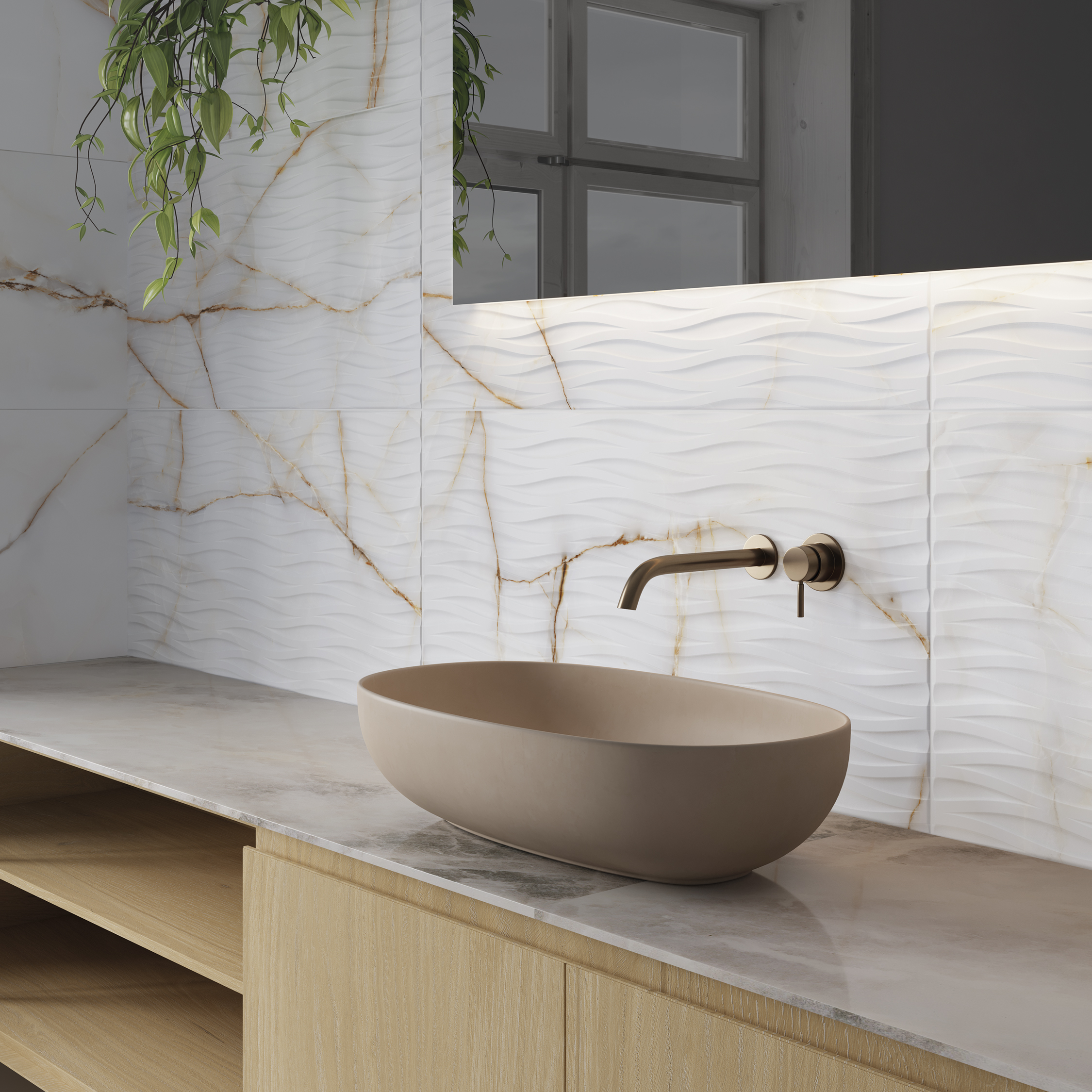 Topaz carrelage marbre royal 45x90cm