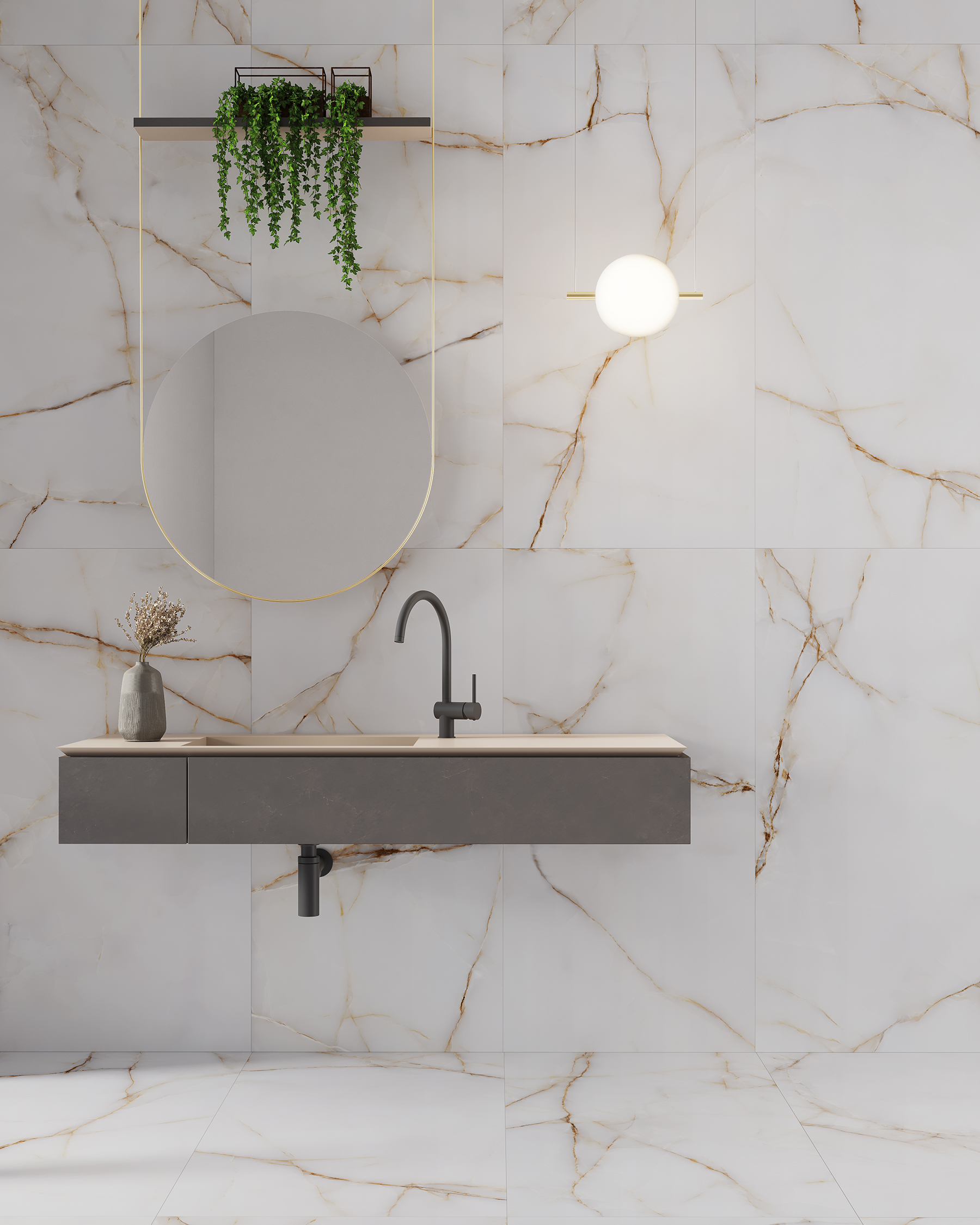 Topaz marbre royal 45x90cm