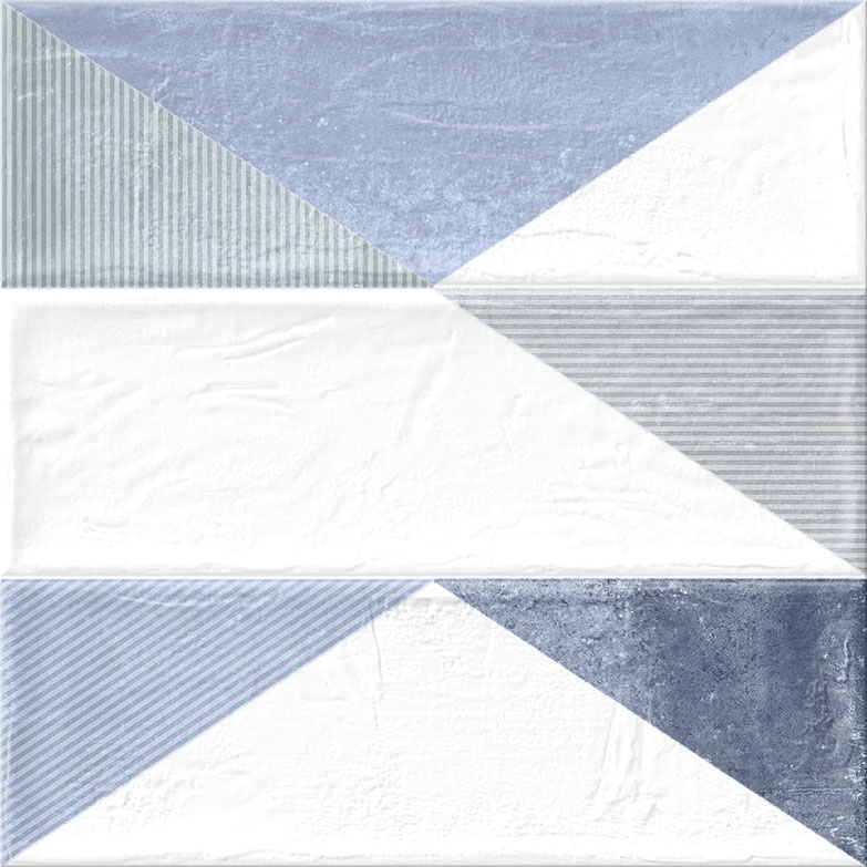 Delta Carrelage mural géométrique